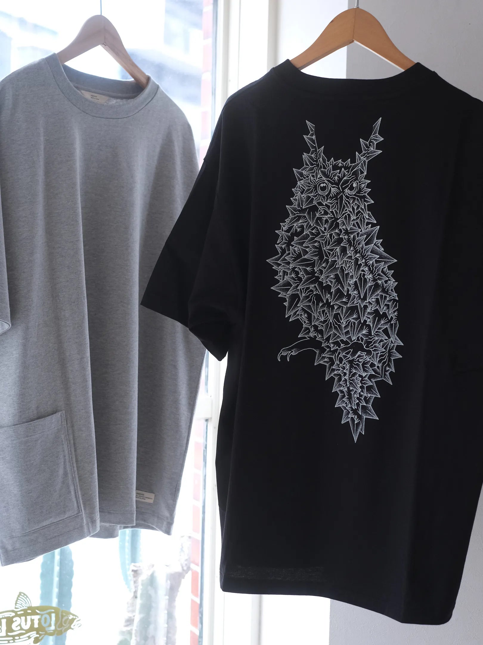 organicsta  "ORGANIC COTTON CHILL TEE × BAKIBAKI(2colors)"