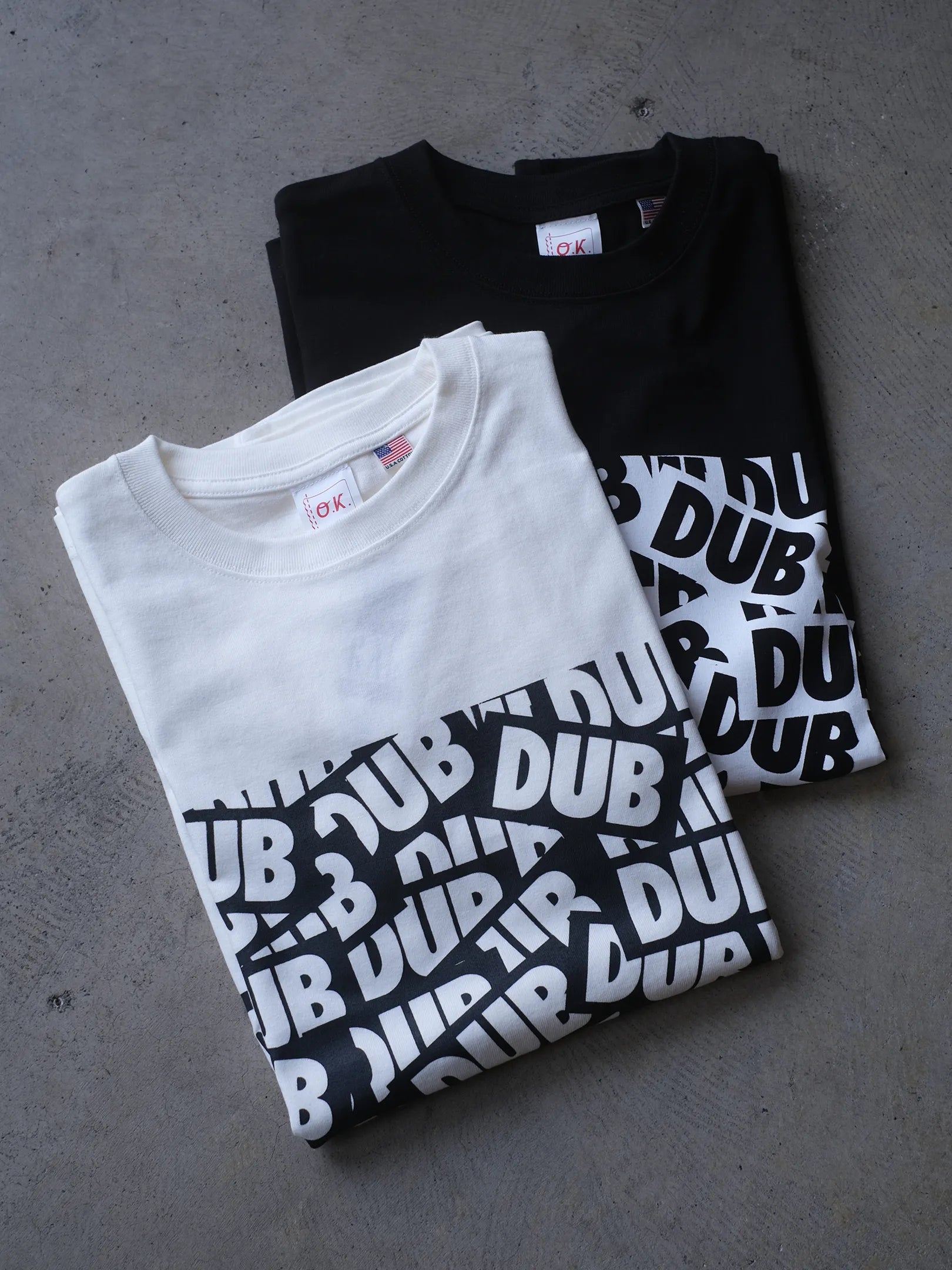 O.K. "DUB TEE(2colors)"