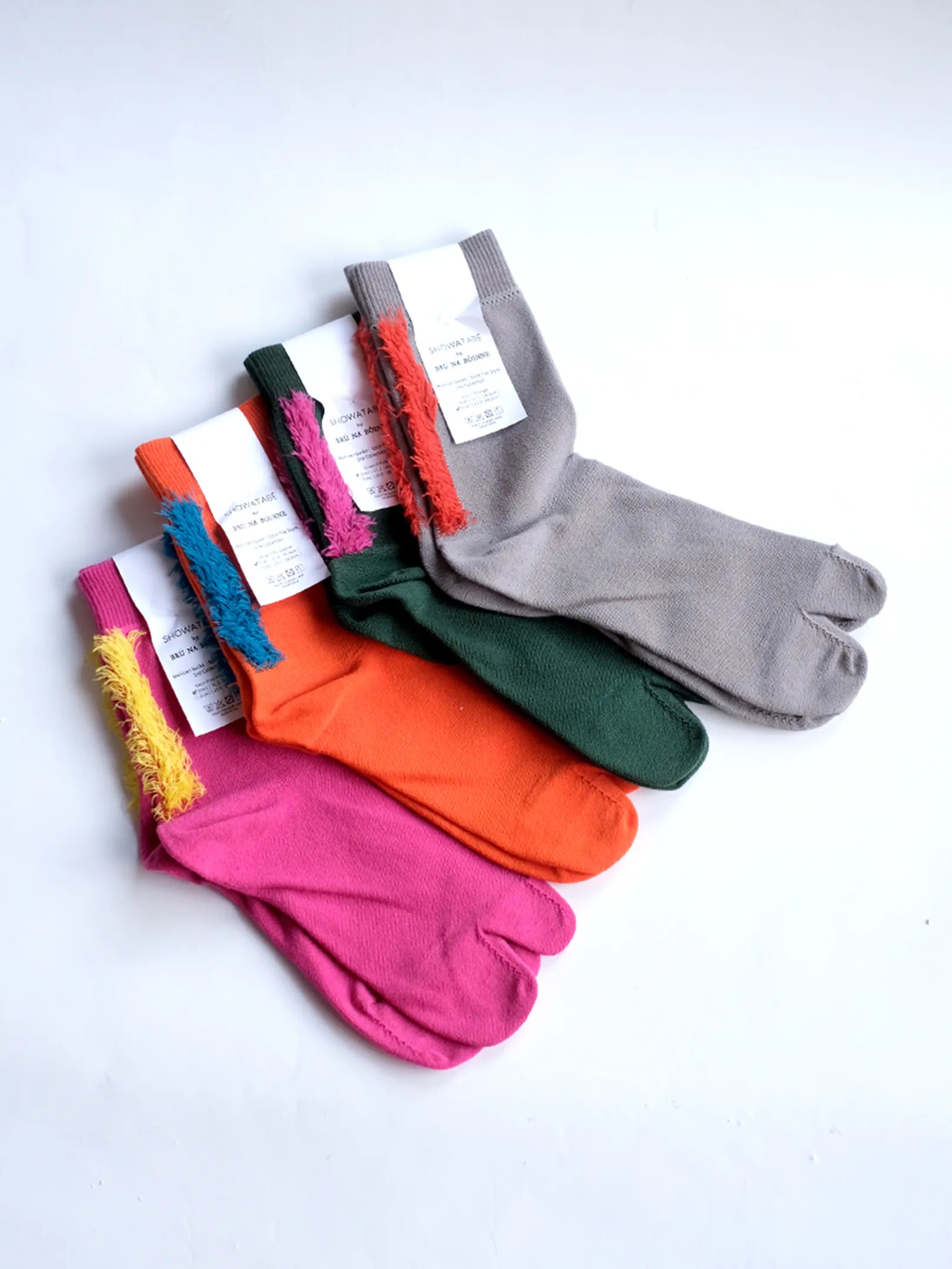 SHOWATABÉ by BRÚ NA BÓINNE "Mohican Socks | Split-Toe Style | 2nd Collection"