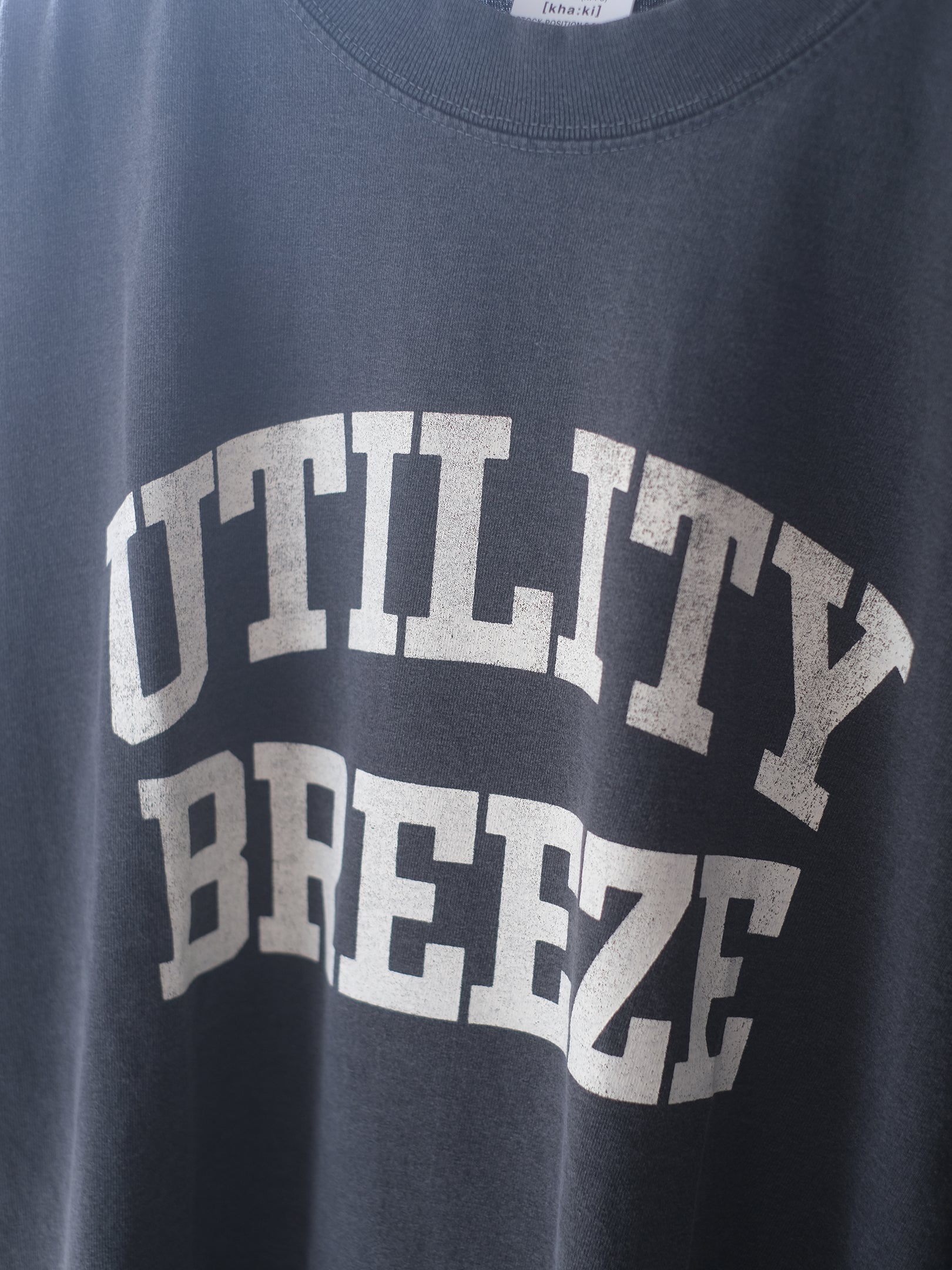 Kha:ki "WIDE TEE -UTILITY BREEZE-(3colors)"
