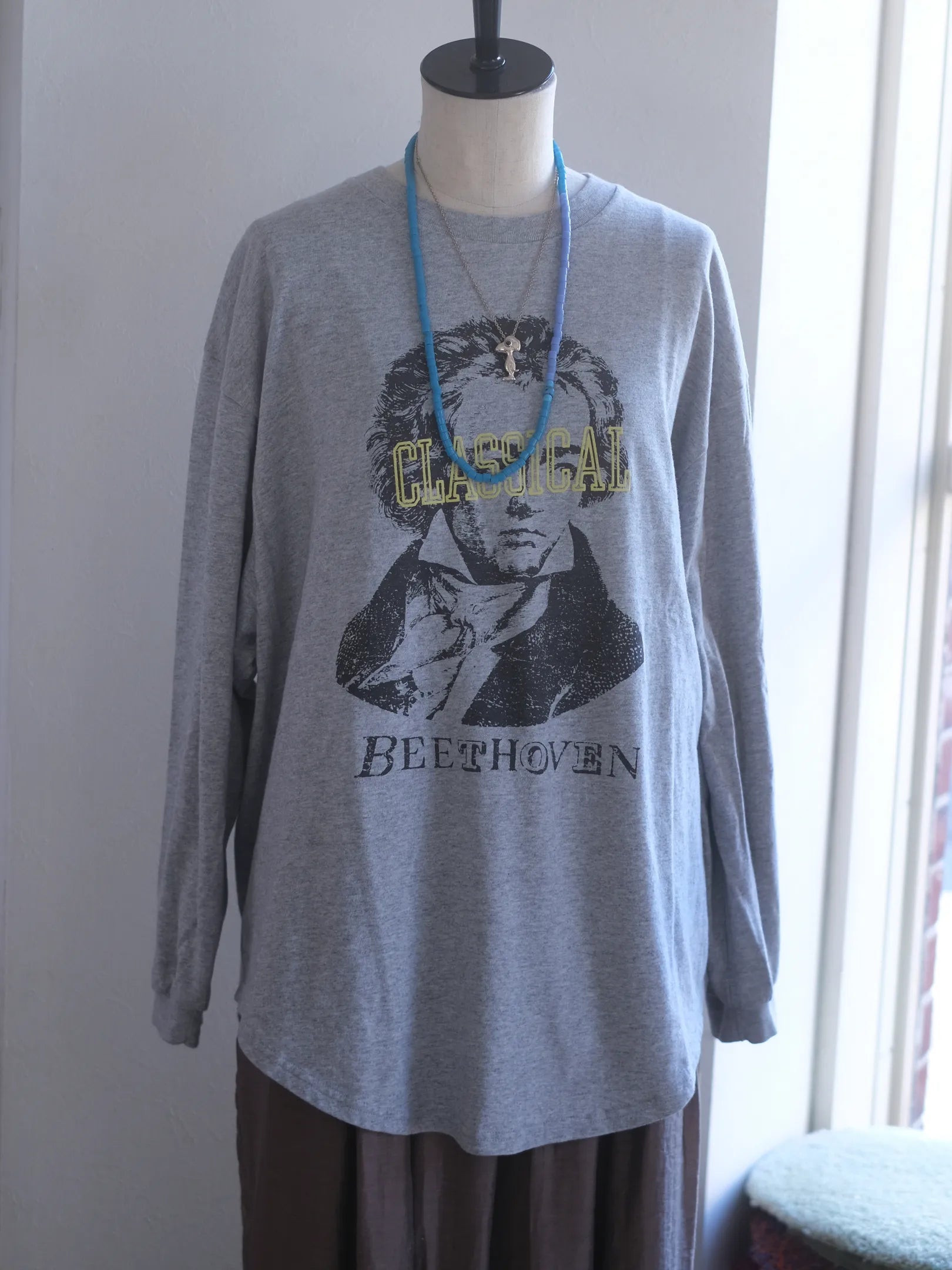 Kha:ki "L/S TEE -CLASSICAL-"
