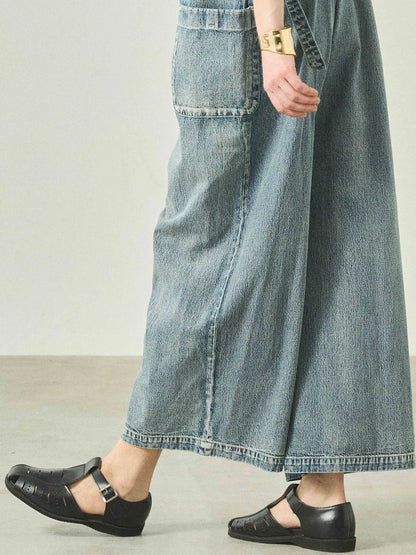 Kha:ki "V-NECK OVERALLS"
