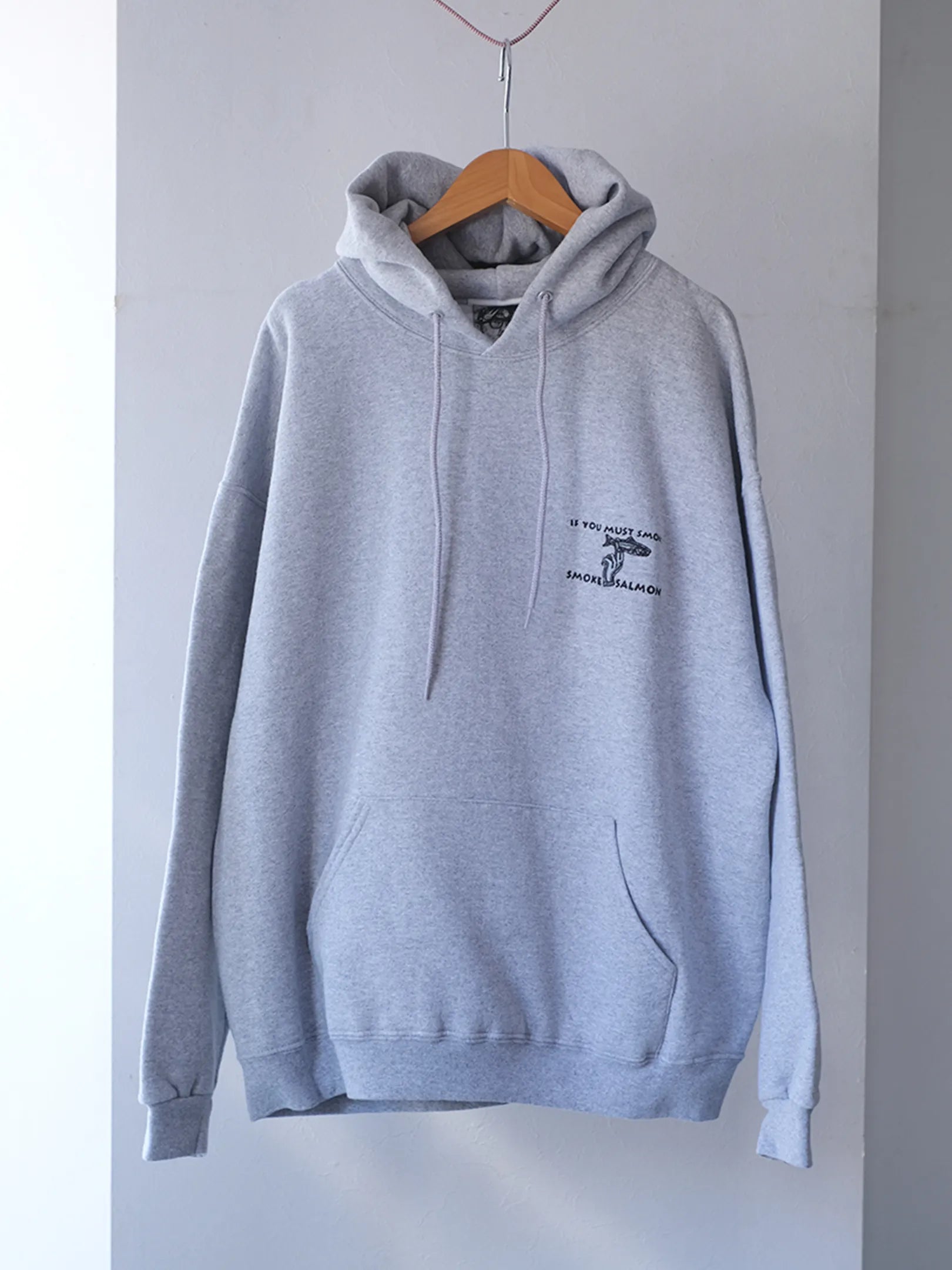 RAY TROLL "SMOKE SALMON HOODY(2colors)"