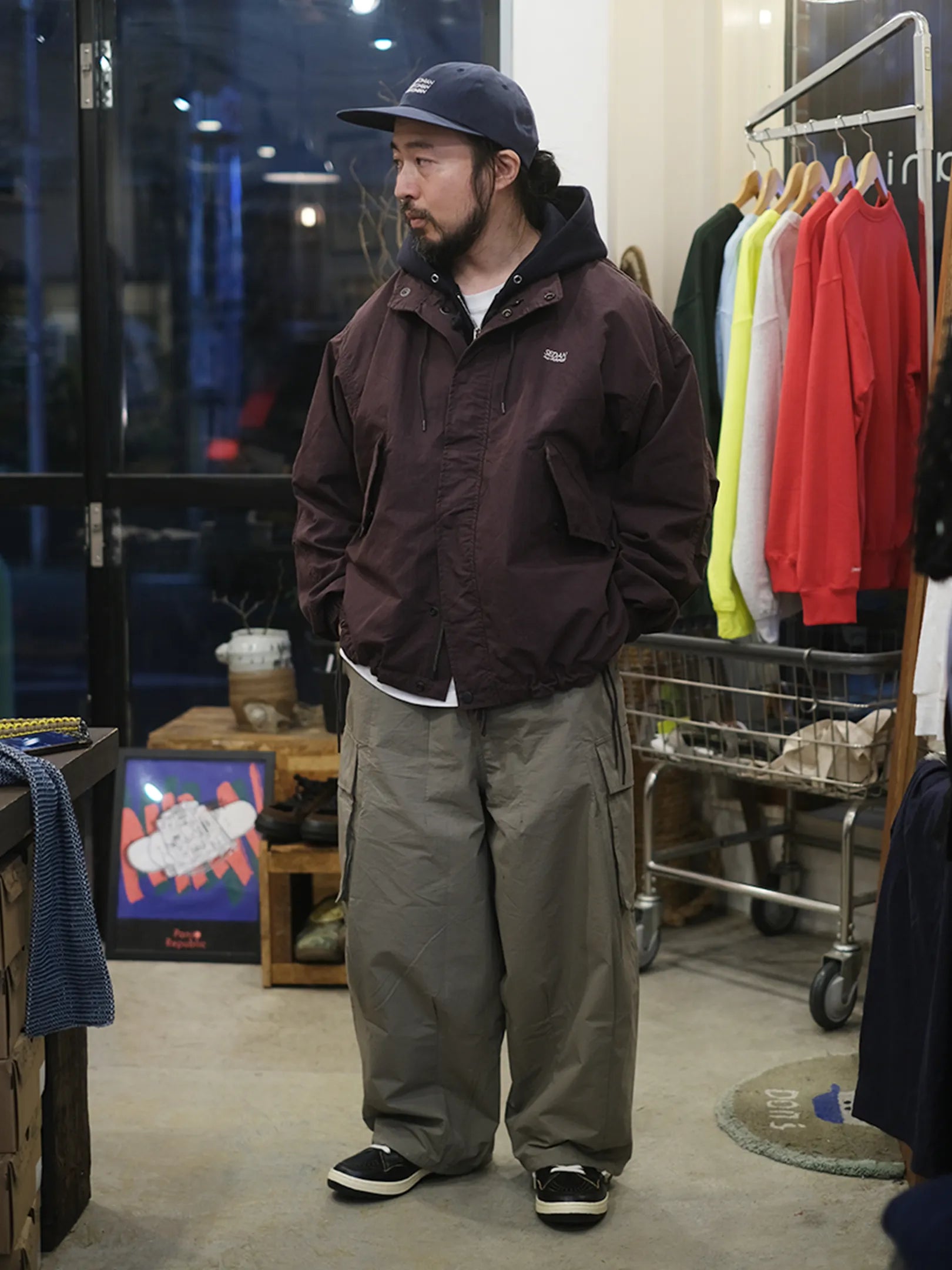 2/21 12~  SEDAN ALL-PURPOSE "Stand Collar Jacket"