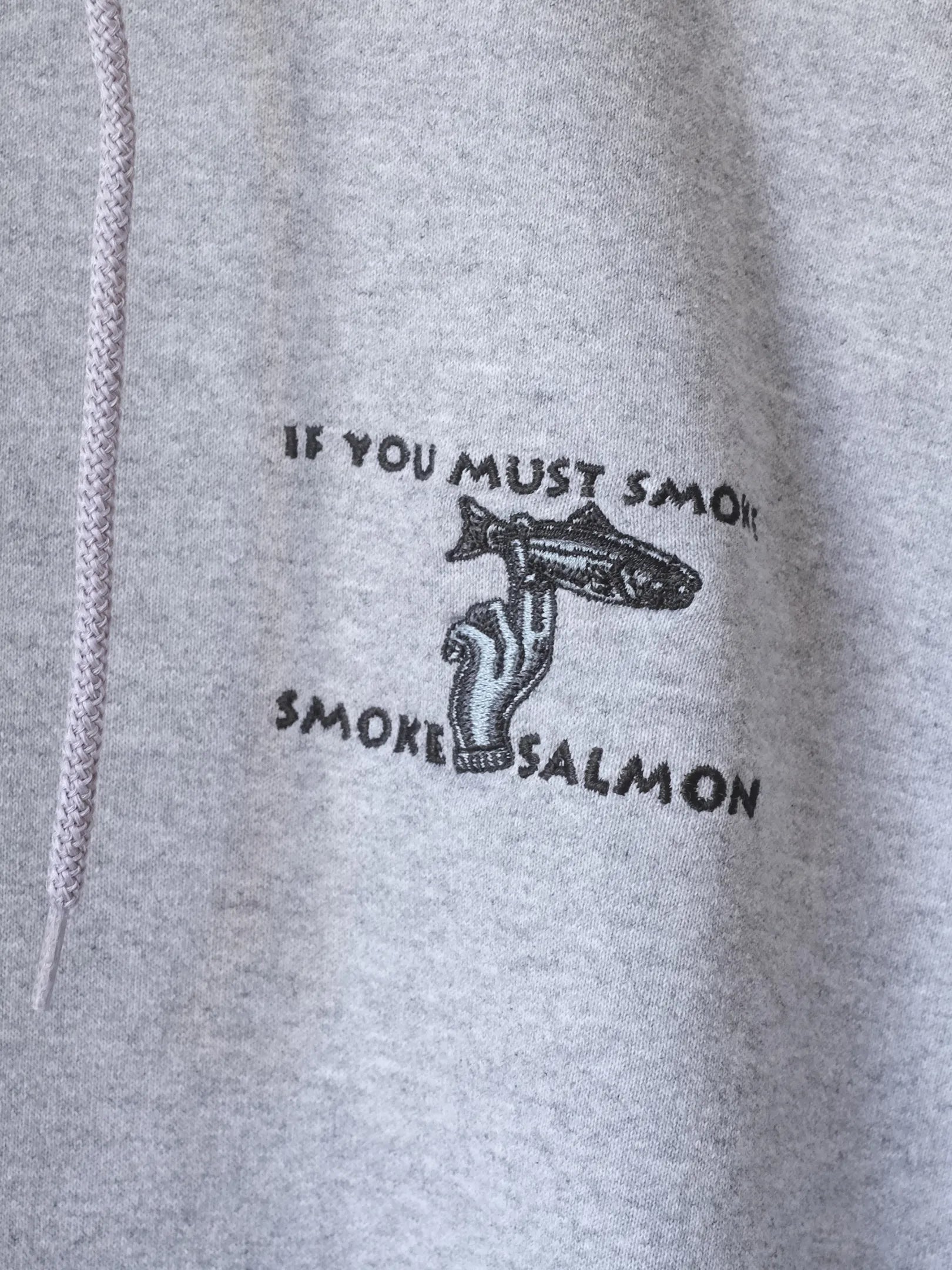 RAY TROLL "SMOKE SALMON HOODY(2colors)"