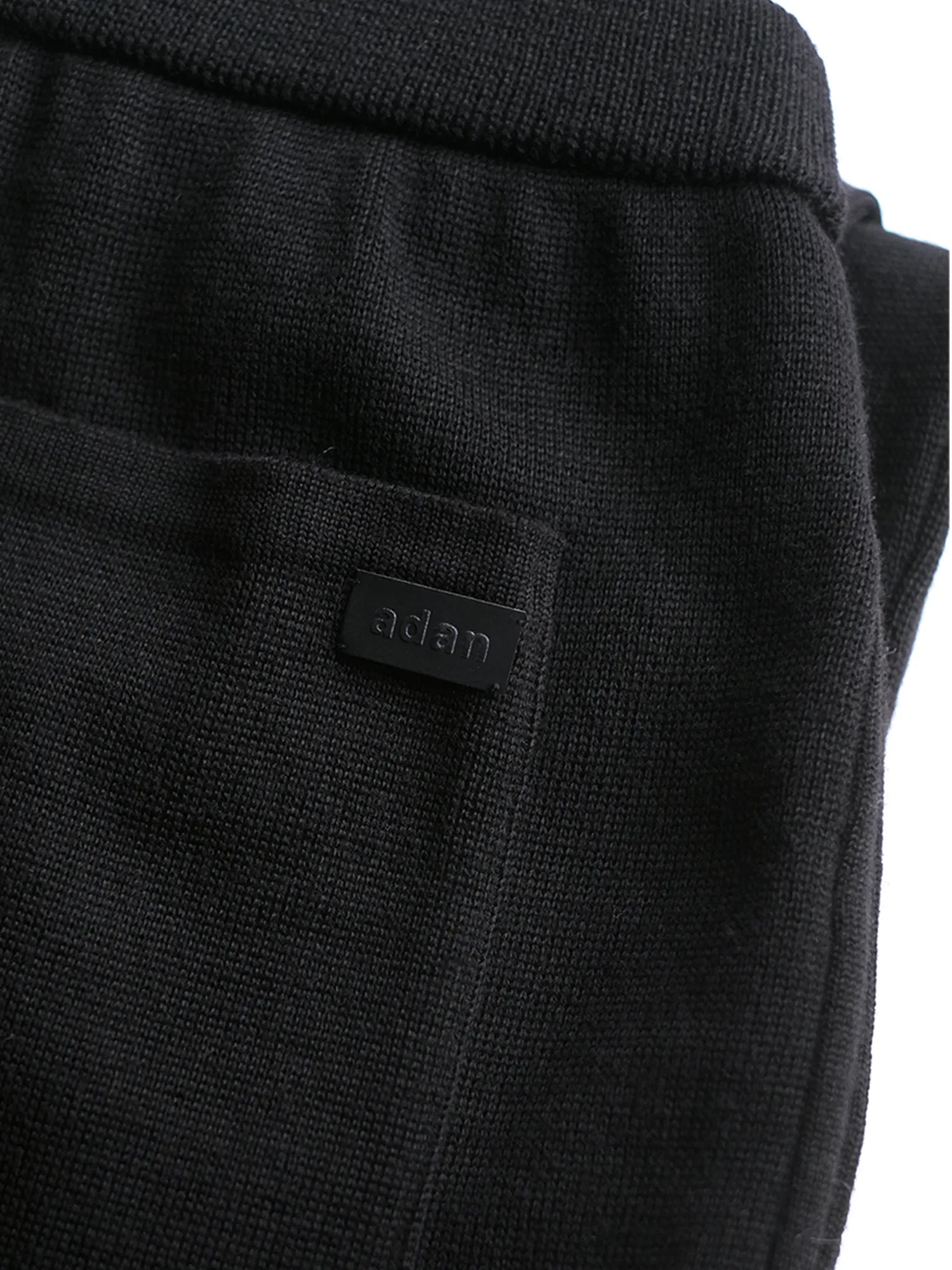 A.D.A.N "1TUCK WIDE KNIT PANTS"