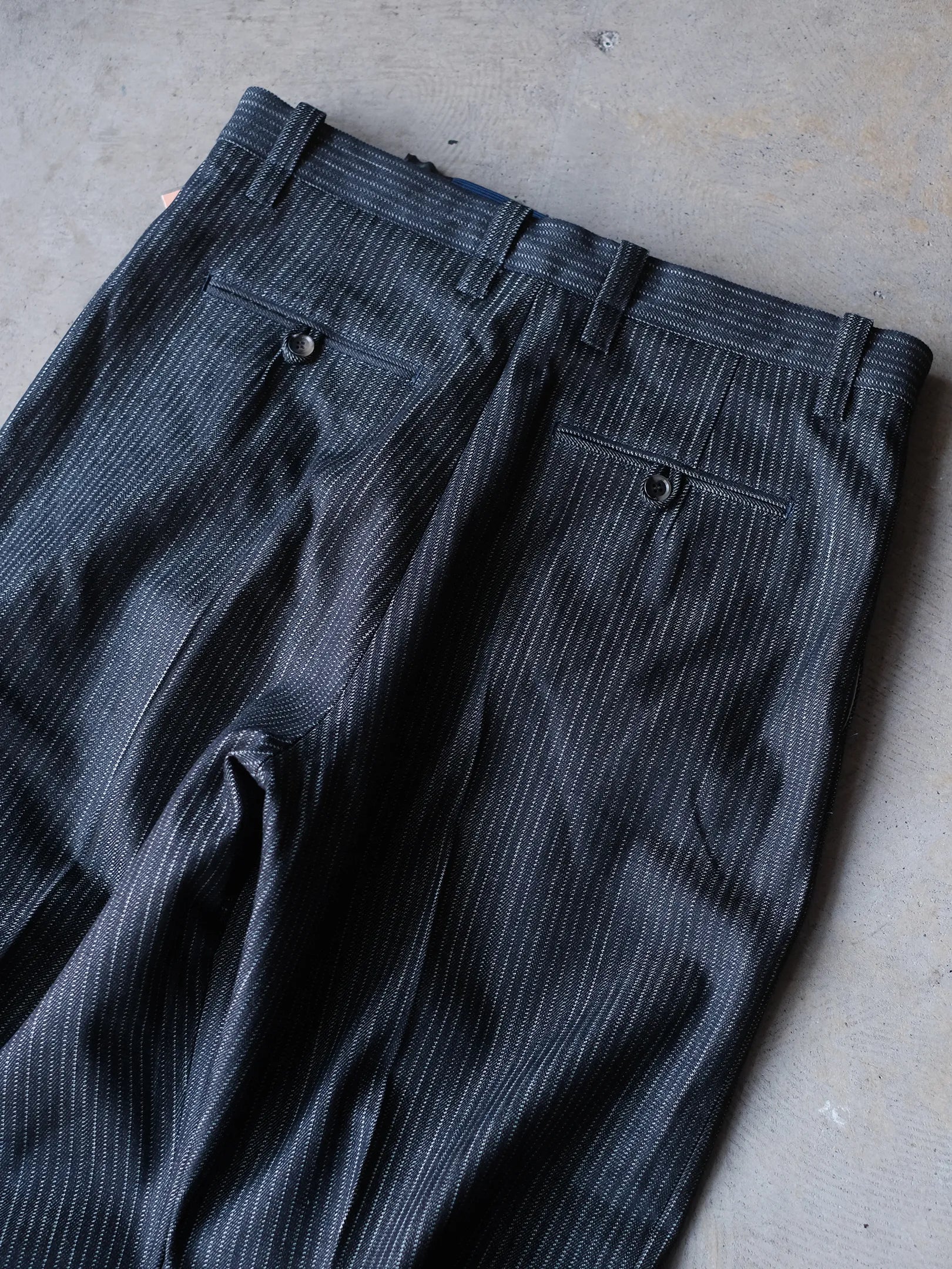 THE SUNNY "STRIPE DENIM PANTS"