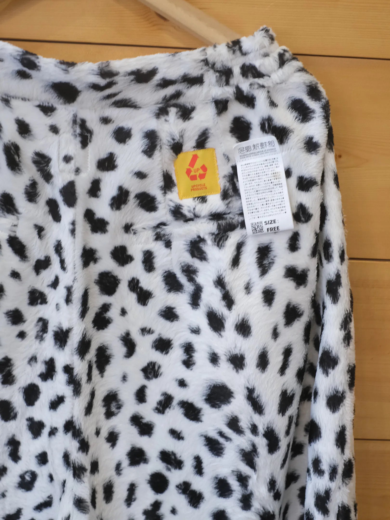児島新鮮組  "BIG BULB SHORTS ( DALMATIAN FUR)"