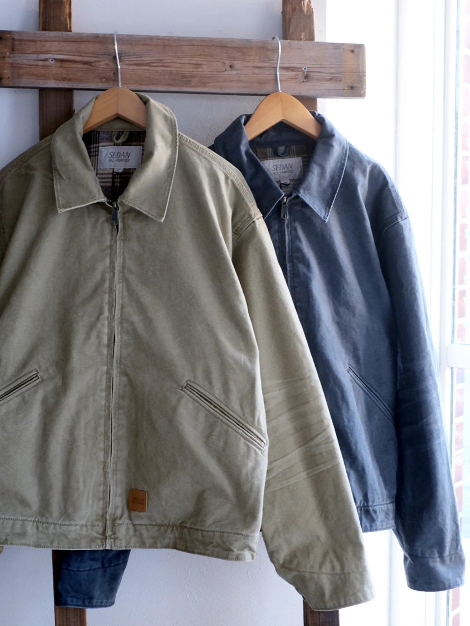 9/6 12~  SEDAN ALL-PURPOSE "Vintage Washed Cotton Duck Jacket(2colors)"
