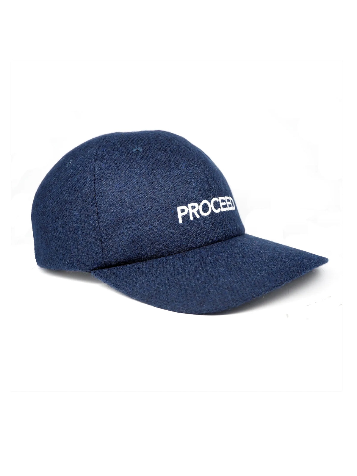 FOUND FEATHER "NEW Strap Back Cap PROCEED // Wool Blend (NAVY)"