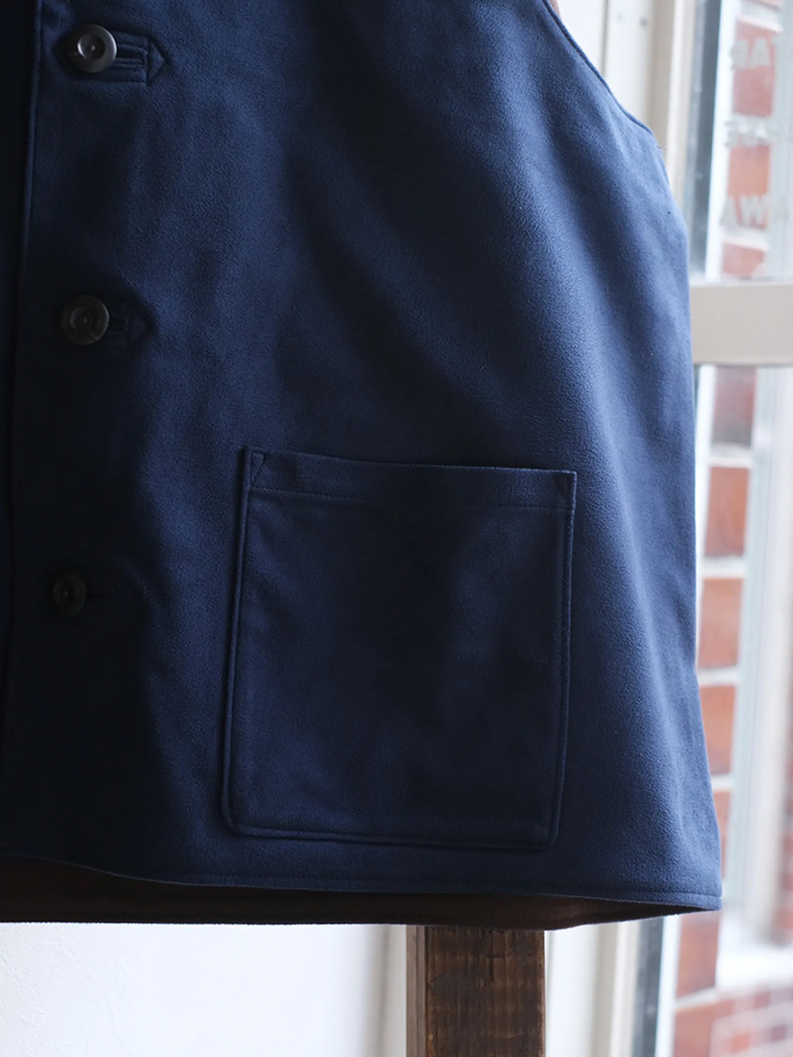 THE SUNNY "TECH SUEDE VEST(2colors)"