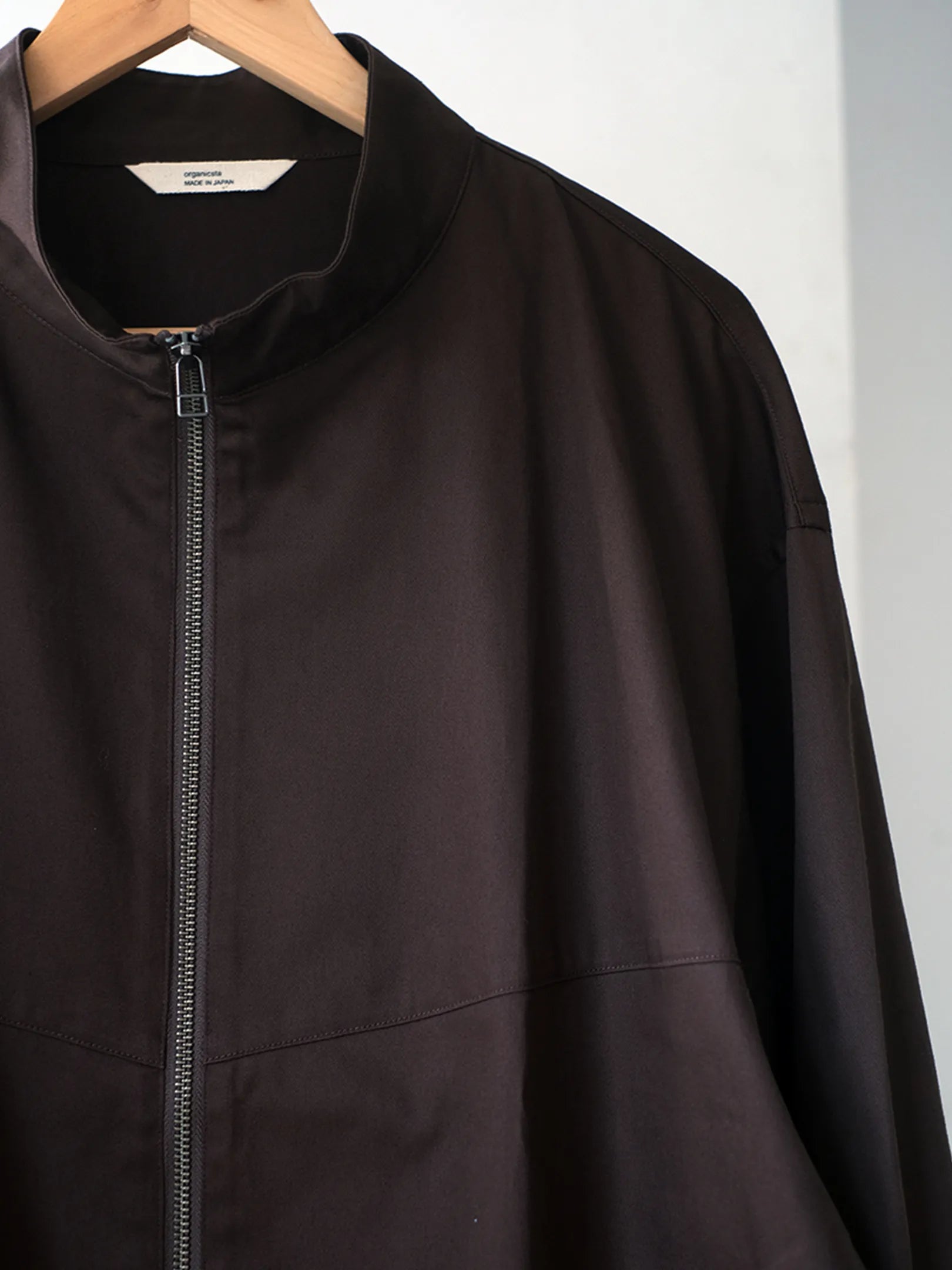 organicsta  "ORGANIC COTTON TWILL TRACK JACKET(2colors)"