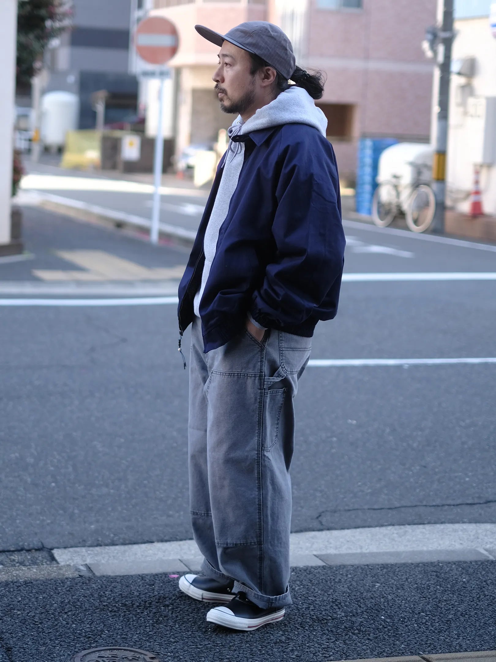 3/7 12~ SEDAN ALL-PURPOSE "Vintage Washed Double Knee Pants(2colors)"