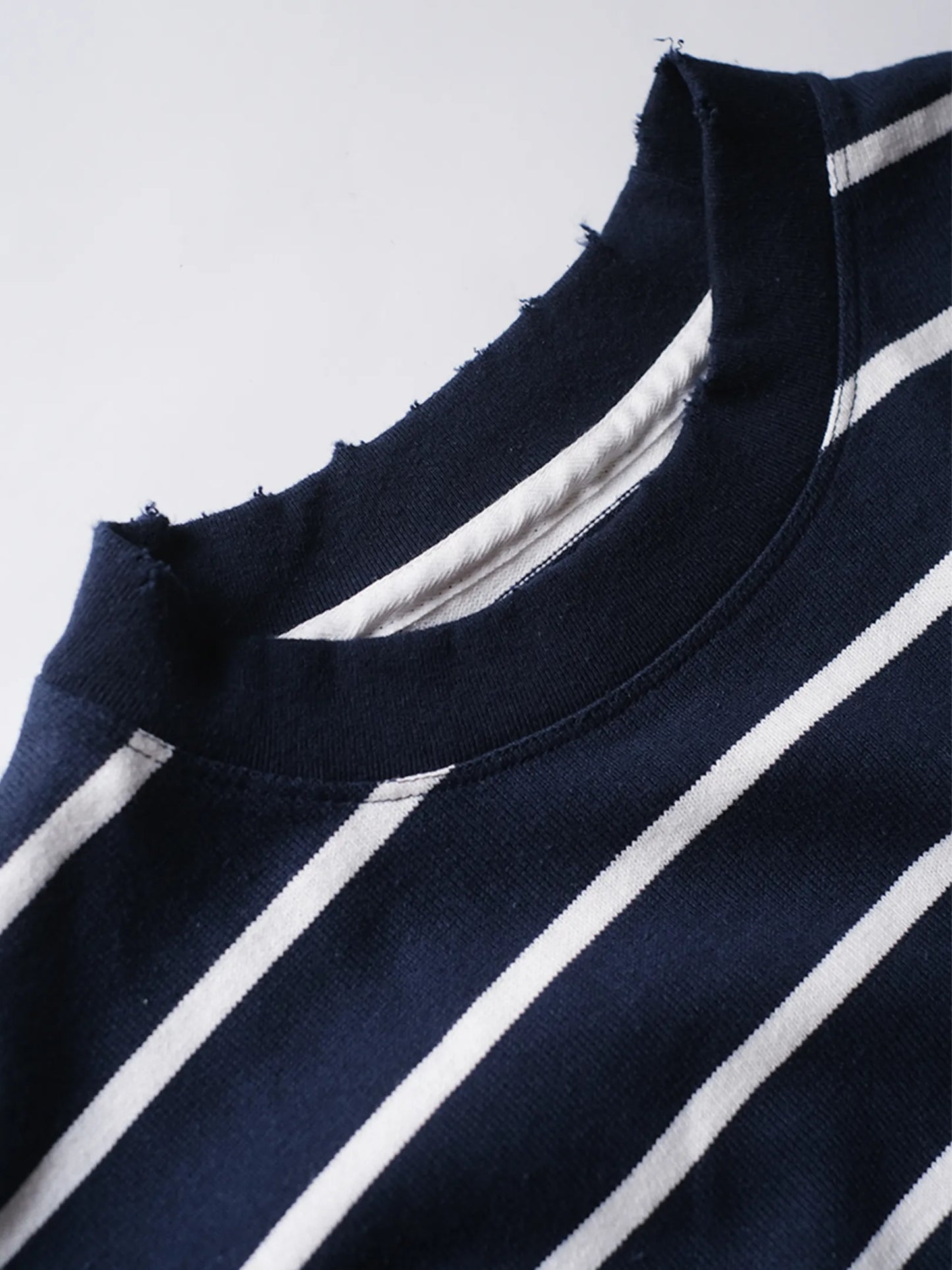 LUCEBER　"DAMAGE BORDER S/S Tee(2colors)"