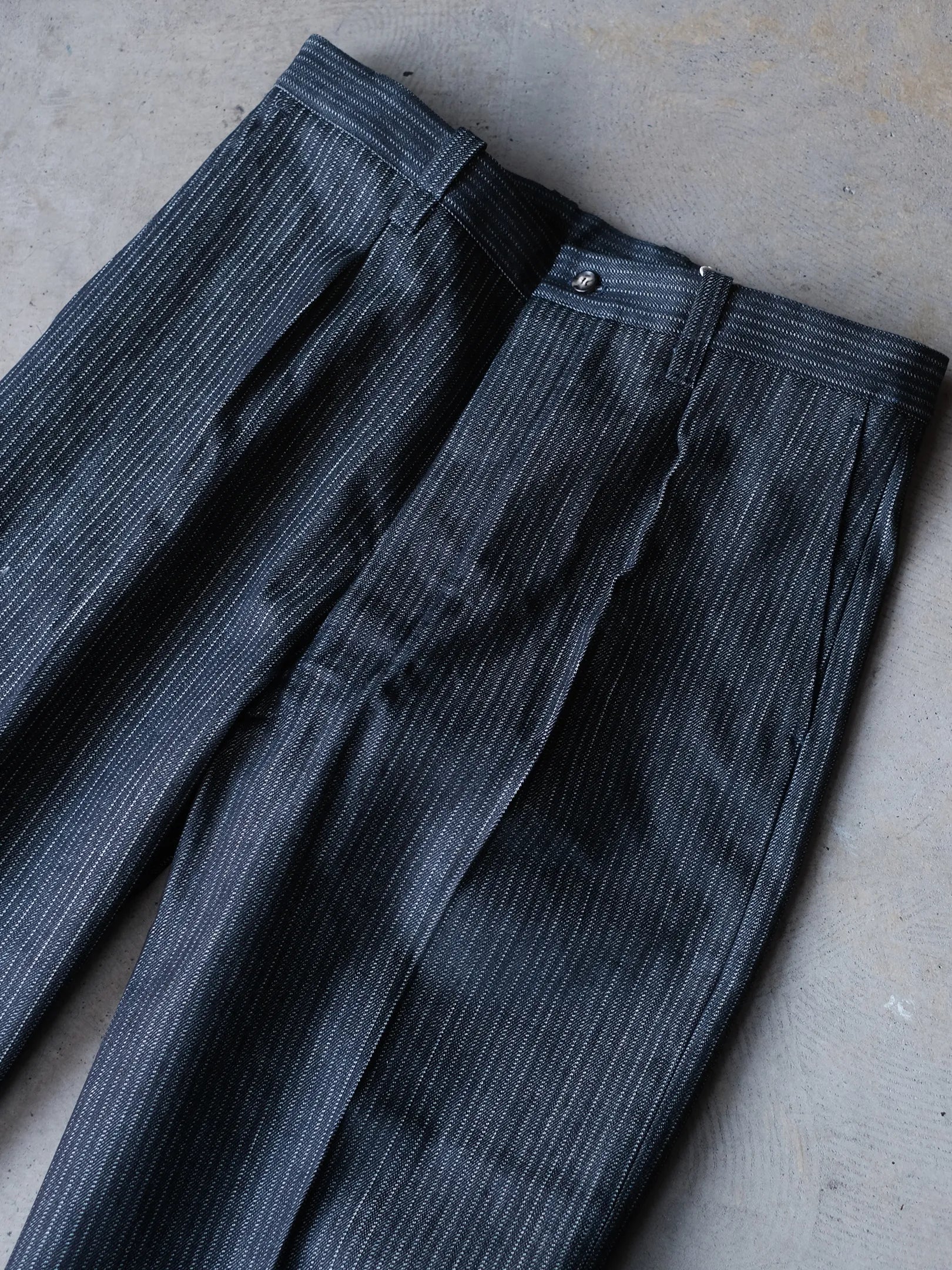 THE SUNNY "STRIPE DENIM PANTS"