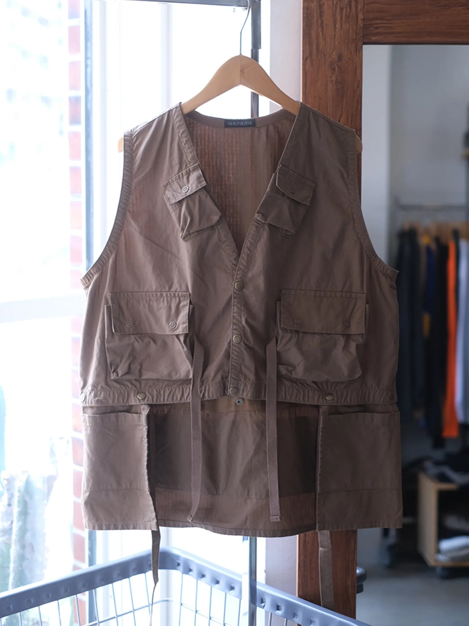 NAPRON "AIR FORCE VEST APRON(2colors)"