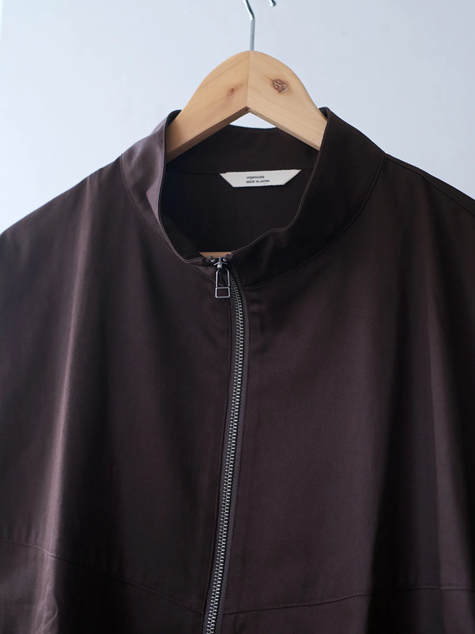organicsta  "ORGANIC COTTON TWILL TRACK JACKET(2colors)"