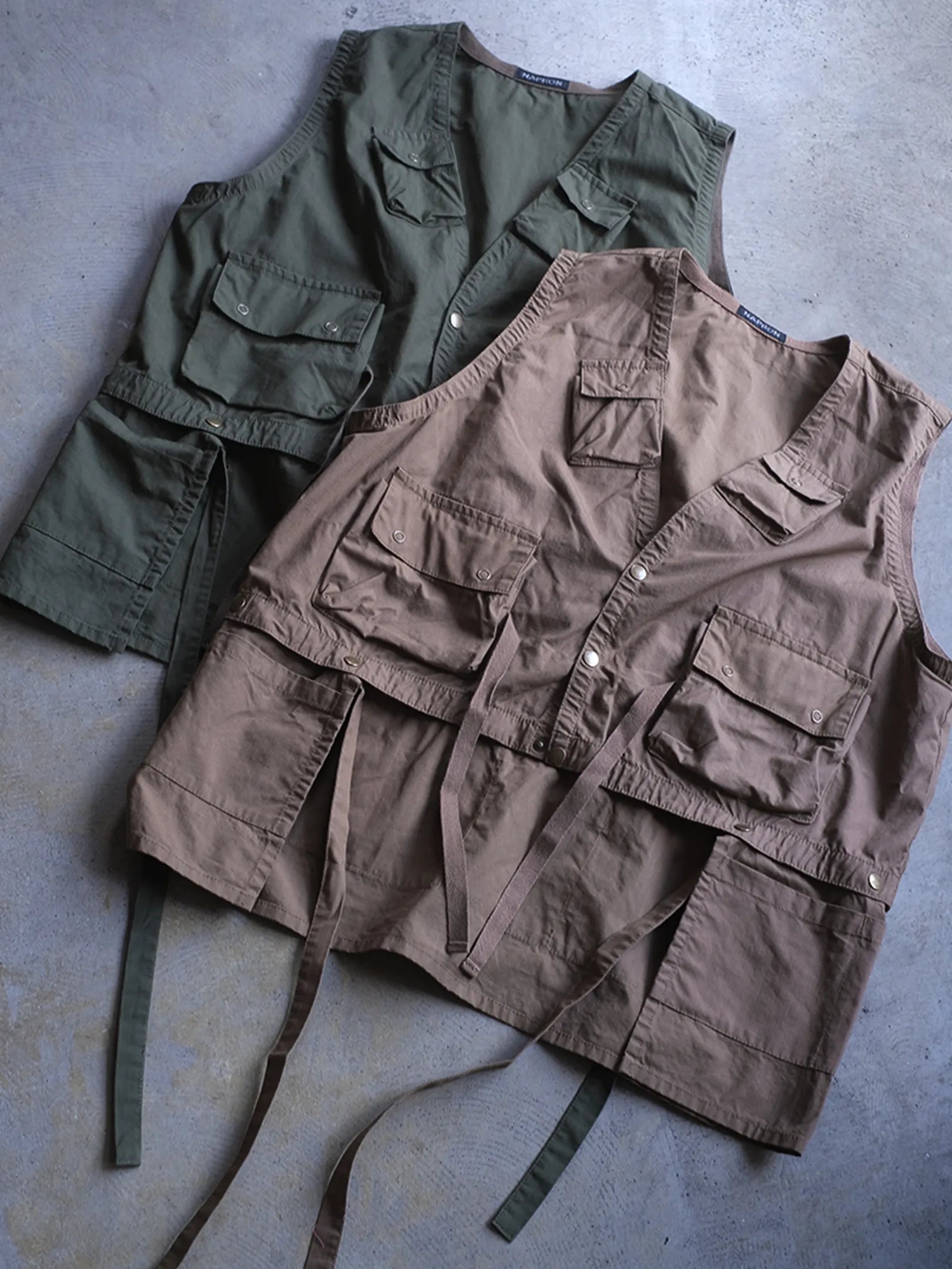 NAPRON "AIR FORCE VEST APRON(2colors)"