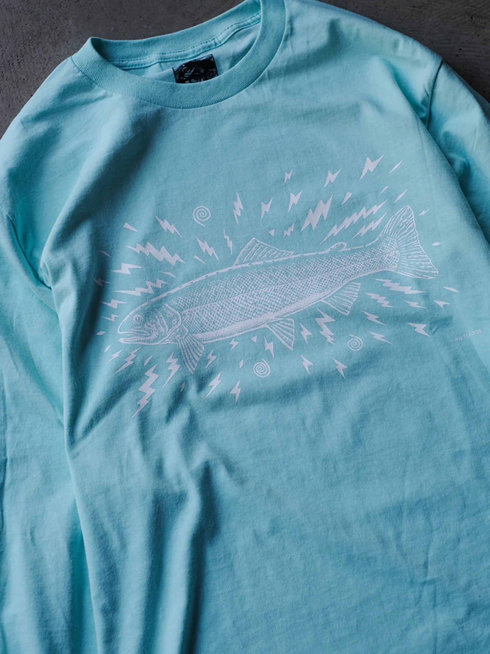 RAY TROLL "Electric Fish L/S T-Shirt"