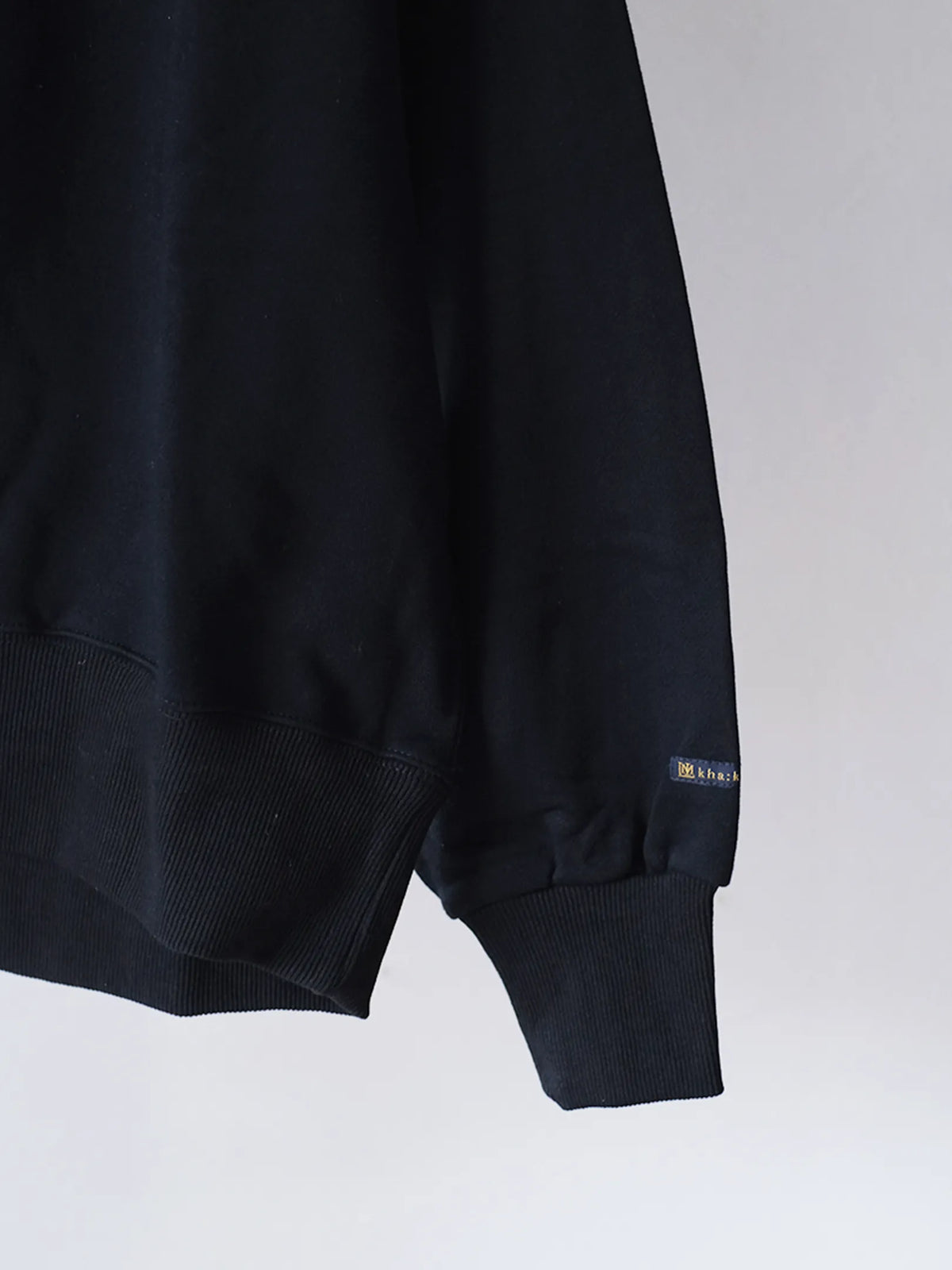 Kha:ki "SWEAT POLO PULLOVER  (2colors)"