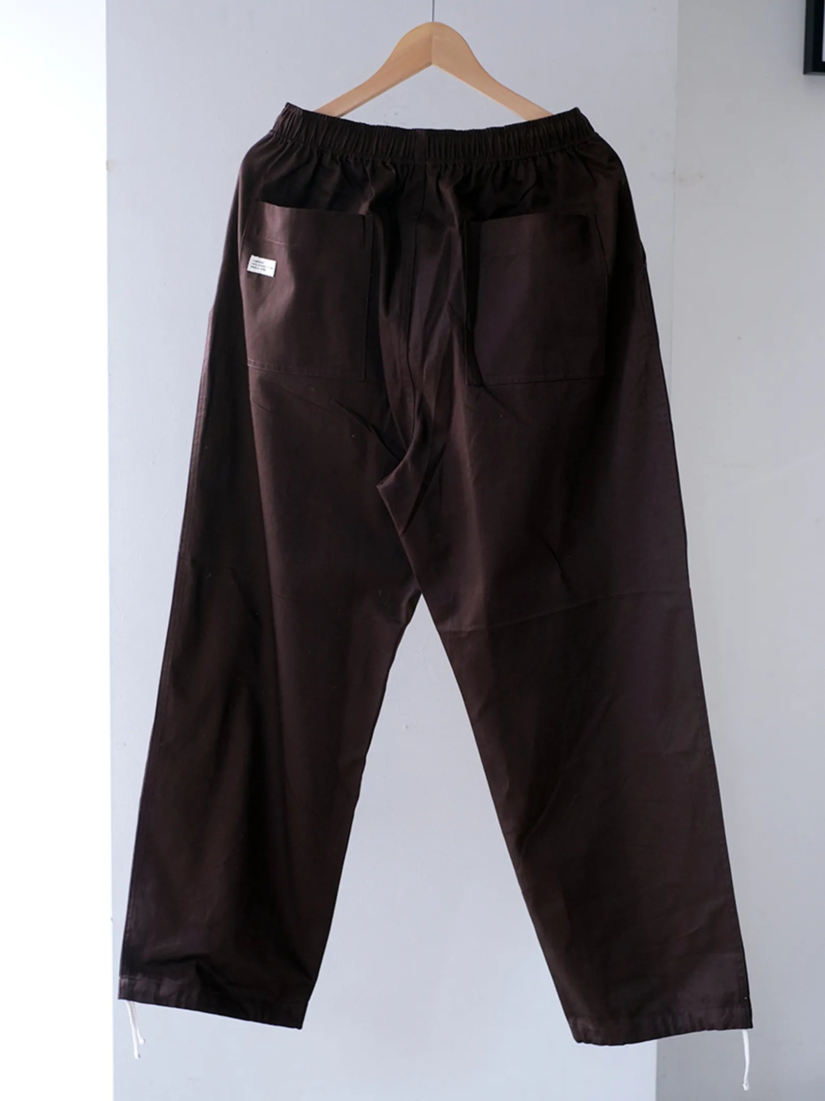 organicsta  "ORGANIC COTTON TWILL EASY PANTS(2colors)"
