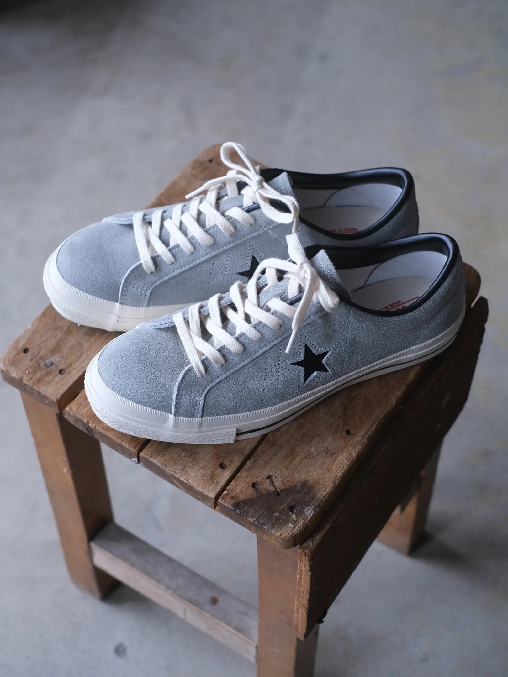 CONVERSE "ONE STAR J SUEDE(GRAY)"