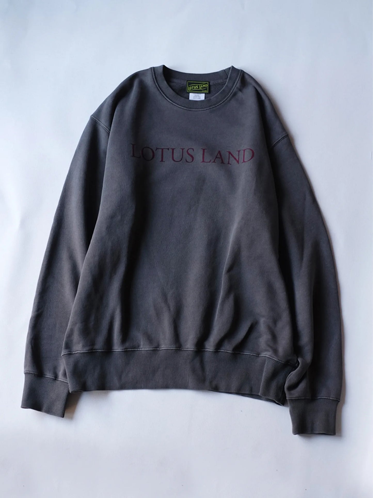 ★受注販売★LOTUSLAND "SIMPLE LOGO SWEAT"