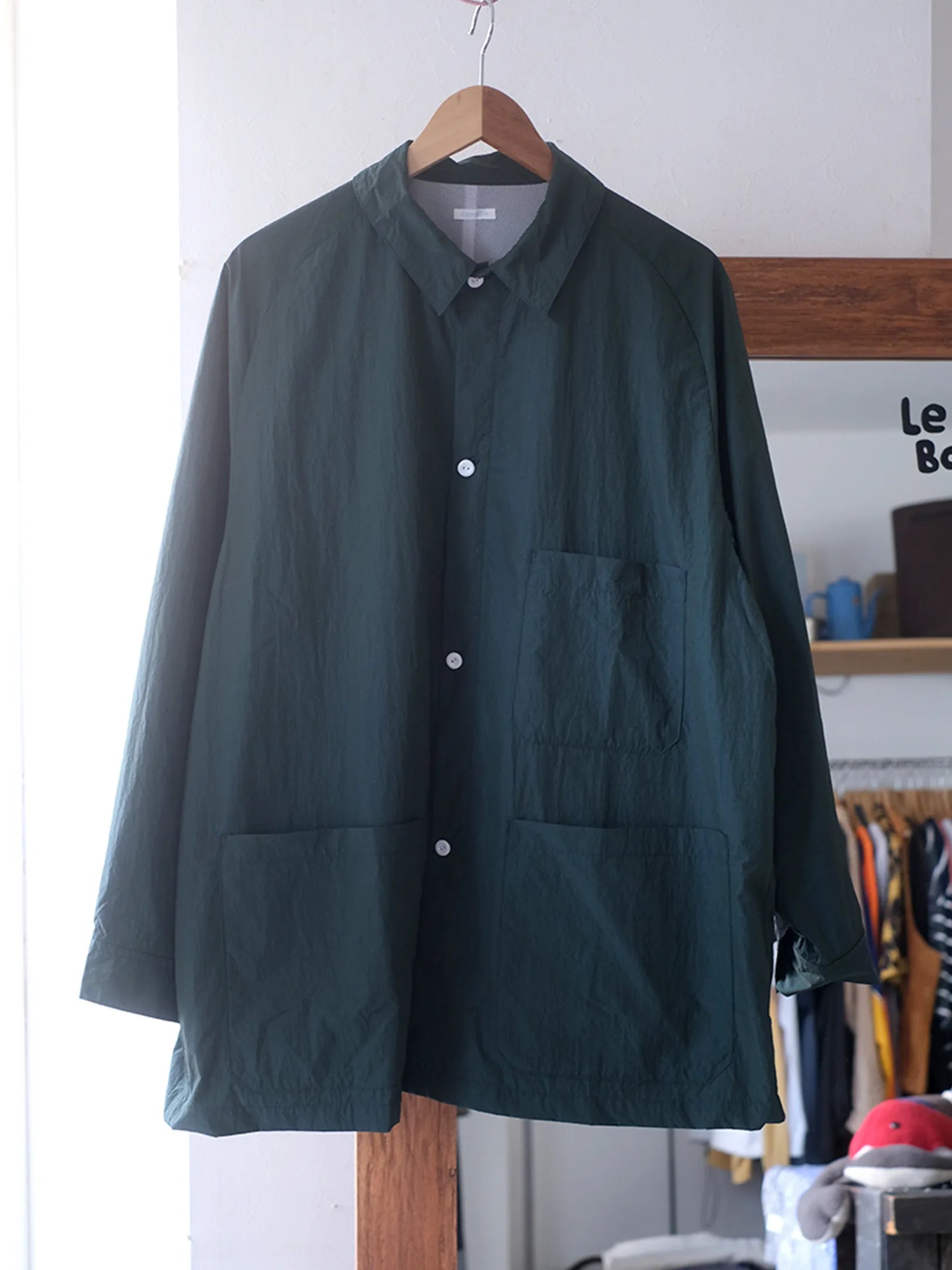 SOWBOW "Sport Jacket H / Tie-Dye Indigo"