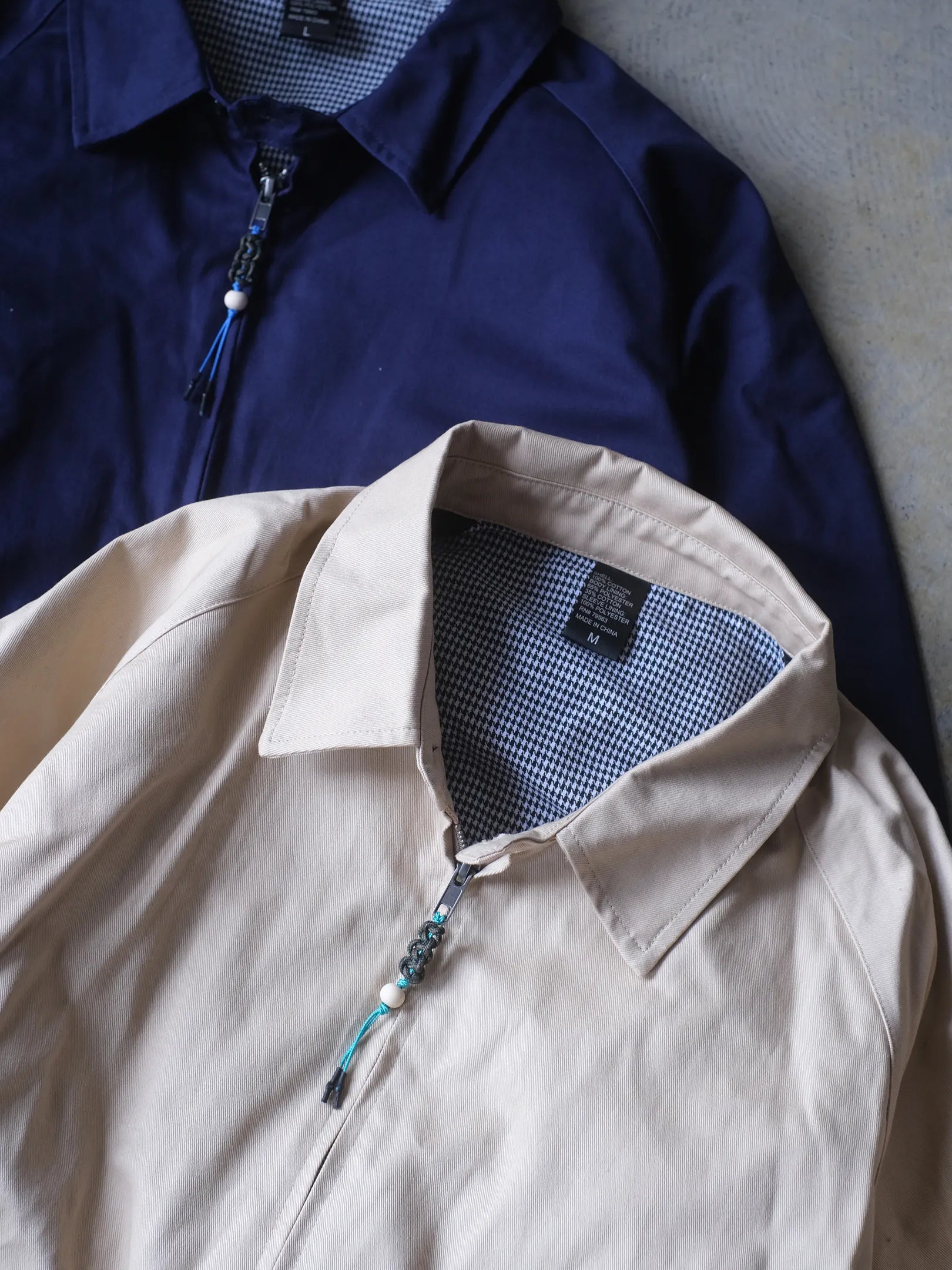★受注生産★panio  "cotton drizzler jacket (2colors)"