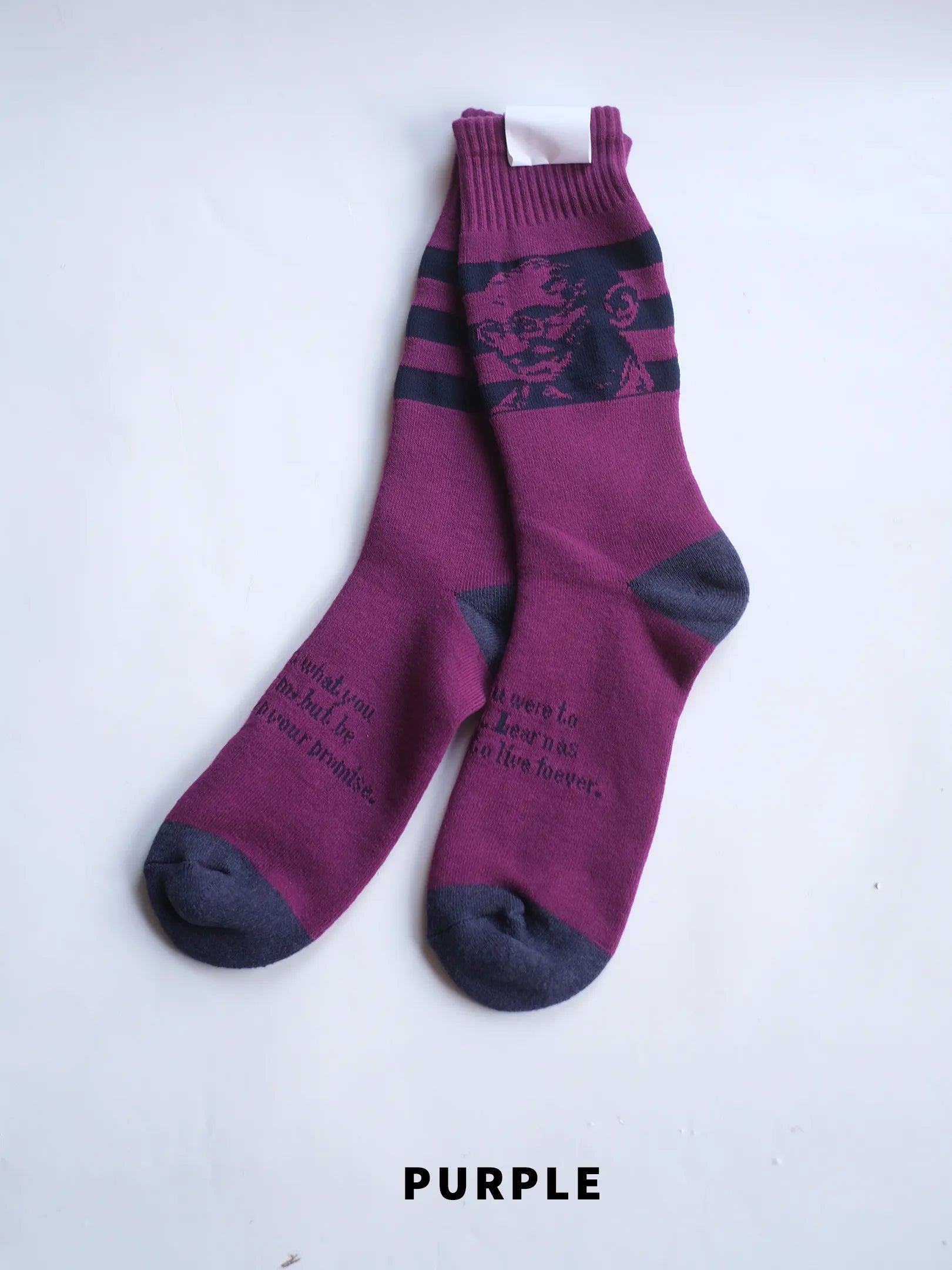 SHOWATABÉ by BRÚ NA BÓINNE "Pile Socks｜Wisdom"