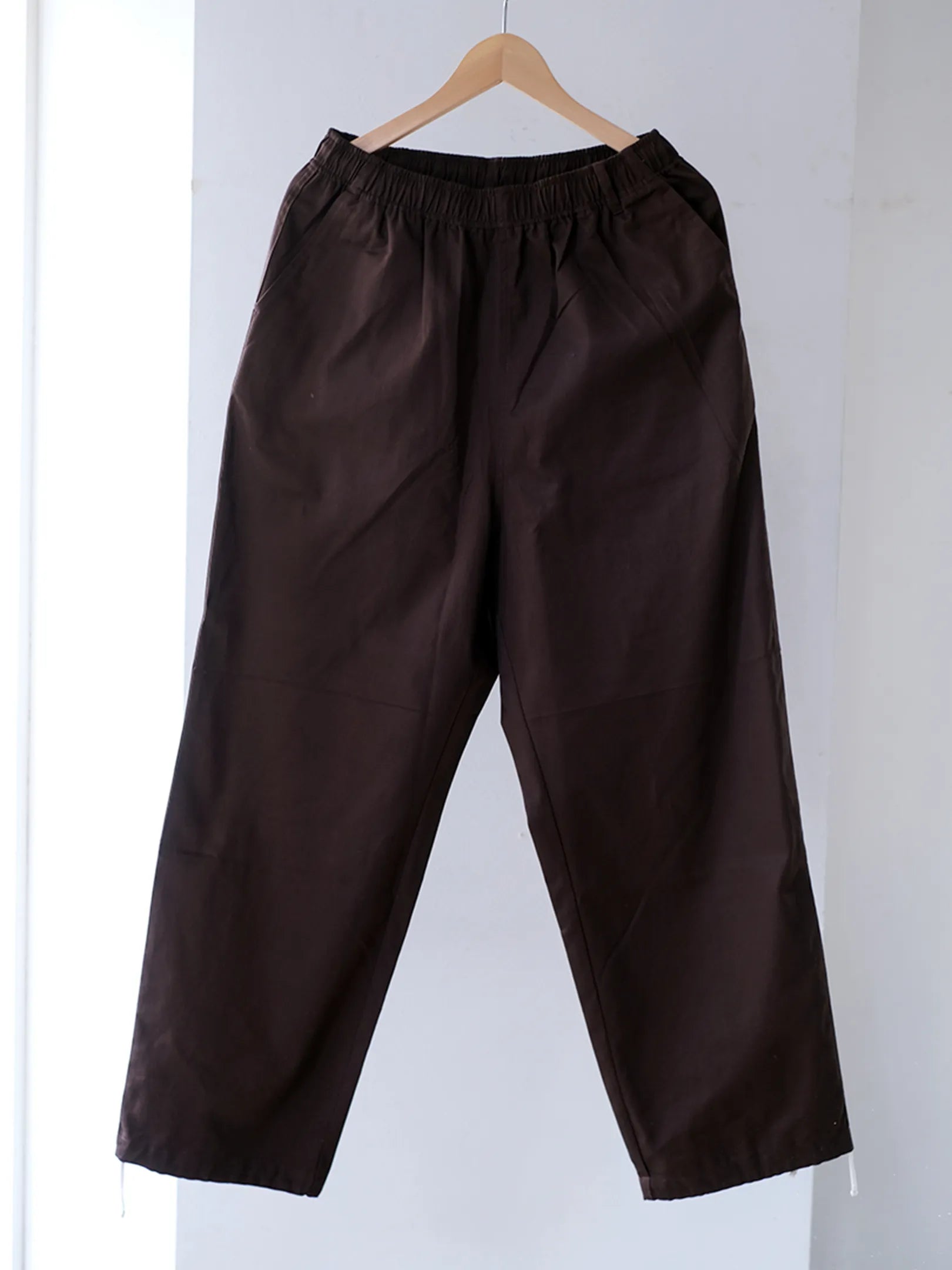 organicsta  "ORGANIC COTTON TWILL EASY PANTS(2colors)"