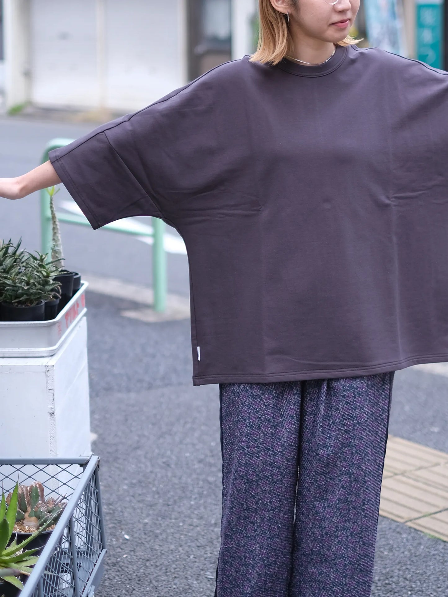 UNFRM "STRETCH LIGHT WEIGHT 1/2 DOLMAN SLEEVE SWEATSHIRTS"