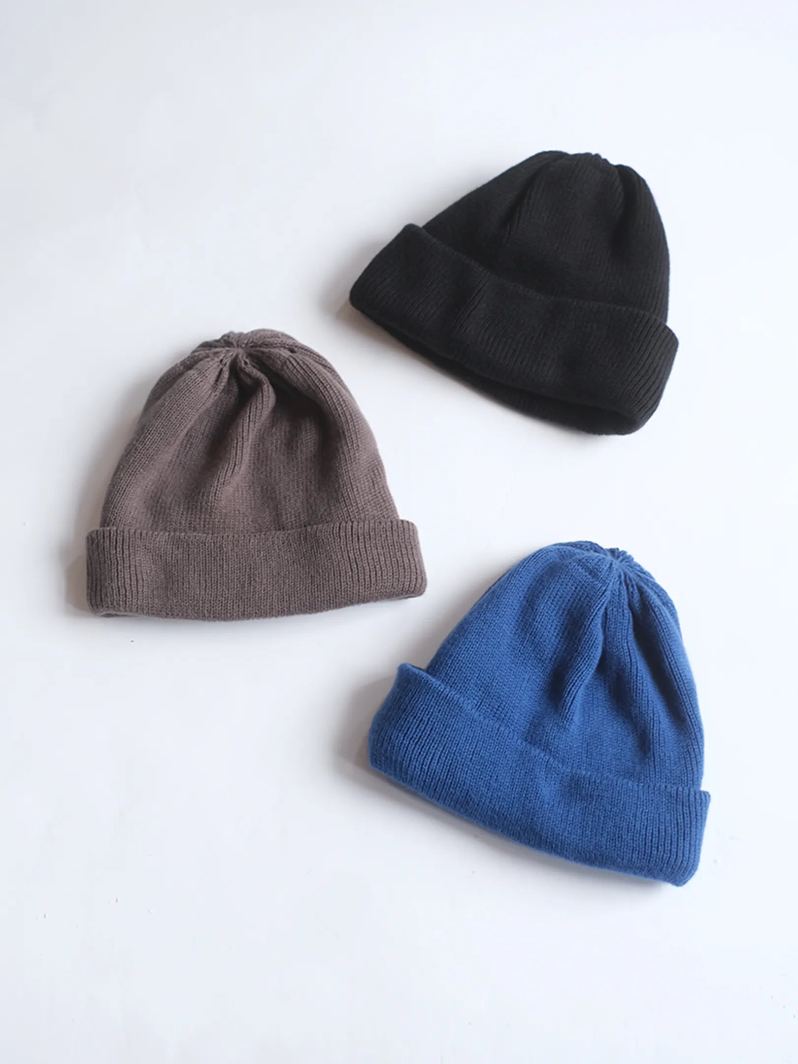 organicsta  "ORGANIC COTTON VERY SOFT ROLL BEANIE(3colors)"