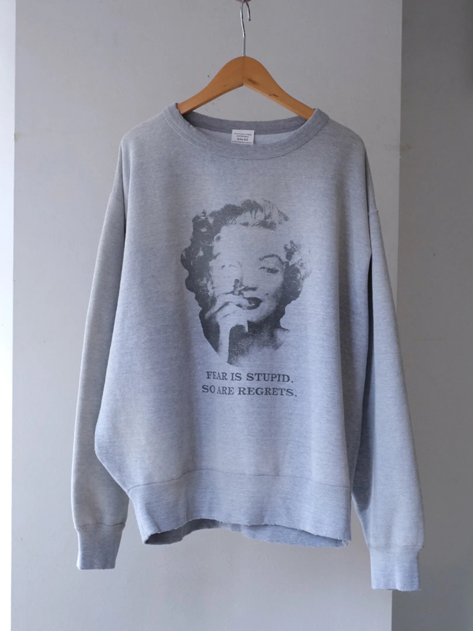 Kha:ki "DAMAGE SWEAT SHIRT My MUSE"