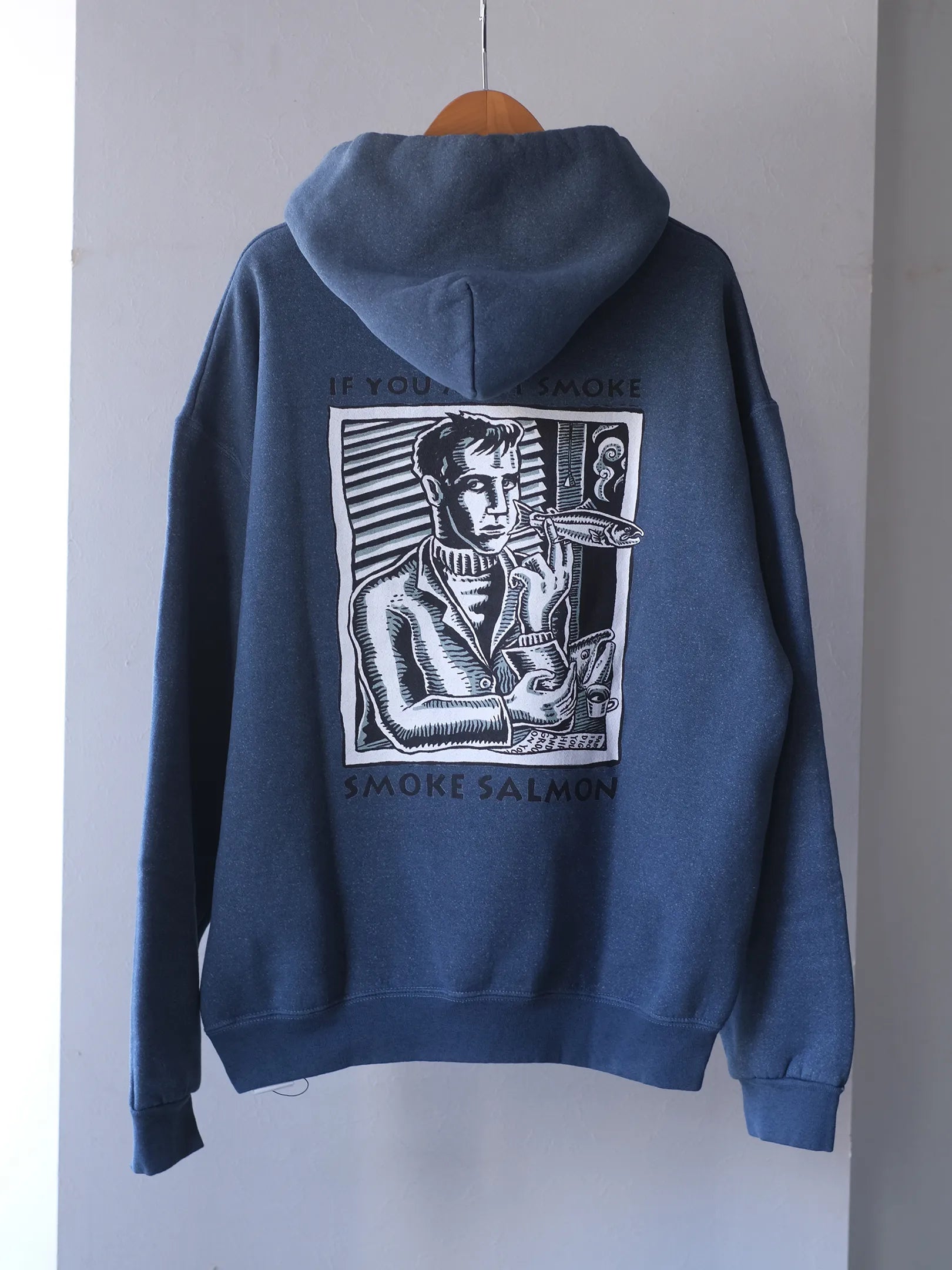 RAY TROLL "SMOKE SALMON HOODY(2colors)"