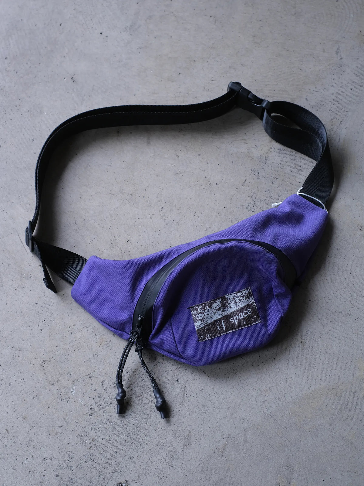 if space "Waist Mini Pack - Violet 600D Waterproof Nylon Canvas"