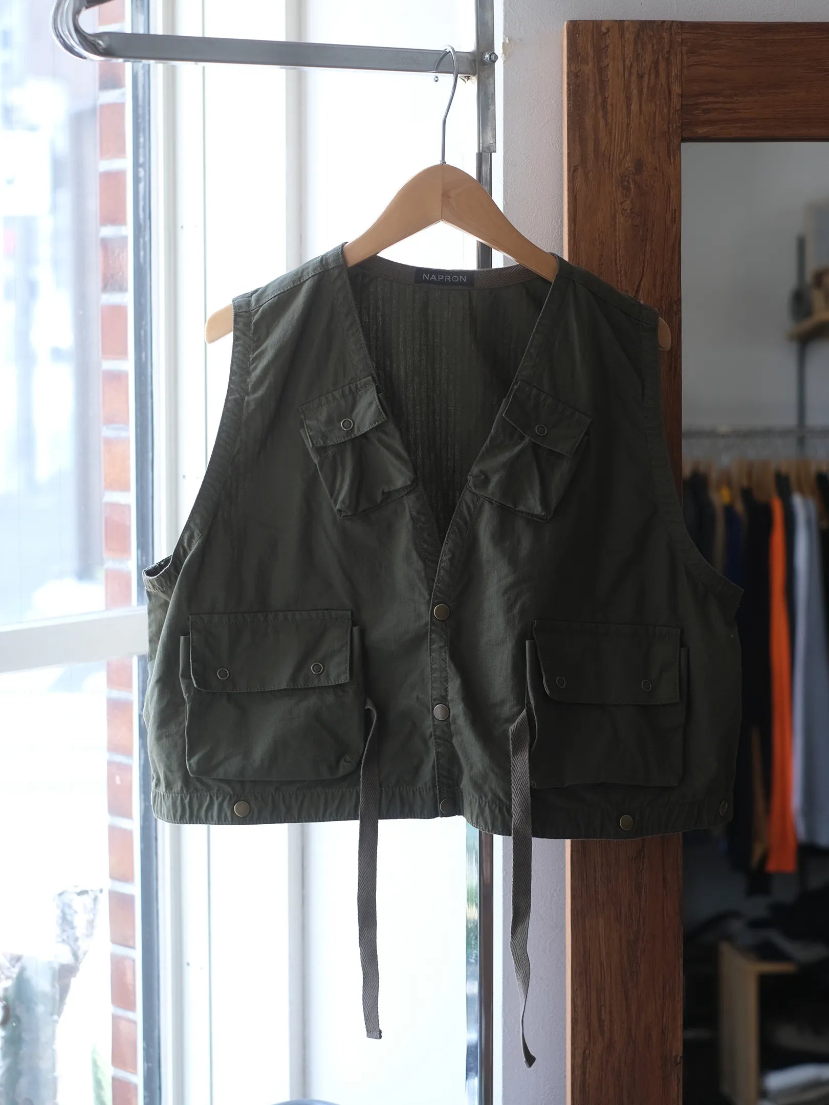 NAPRON "AIR FORCE VEST APRON(2colors)"