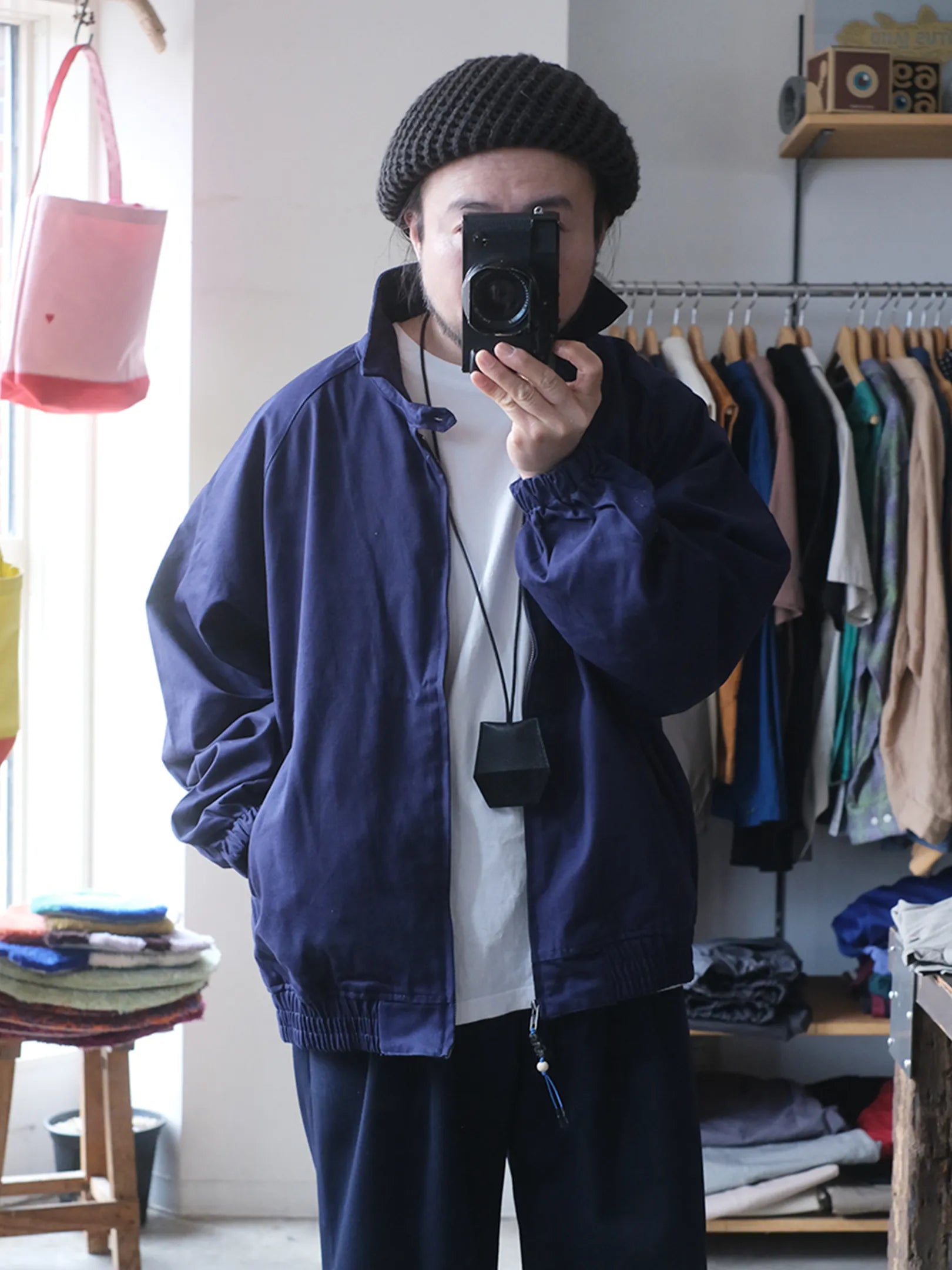 ★受注生産★panio  "cotton drizzler jacket (2colors)"