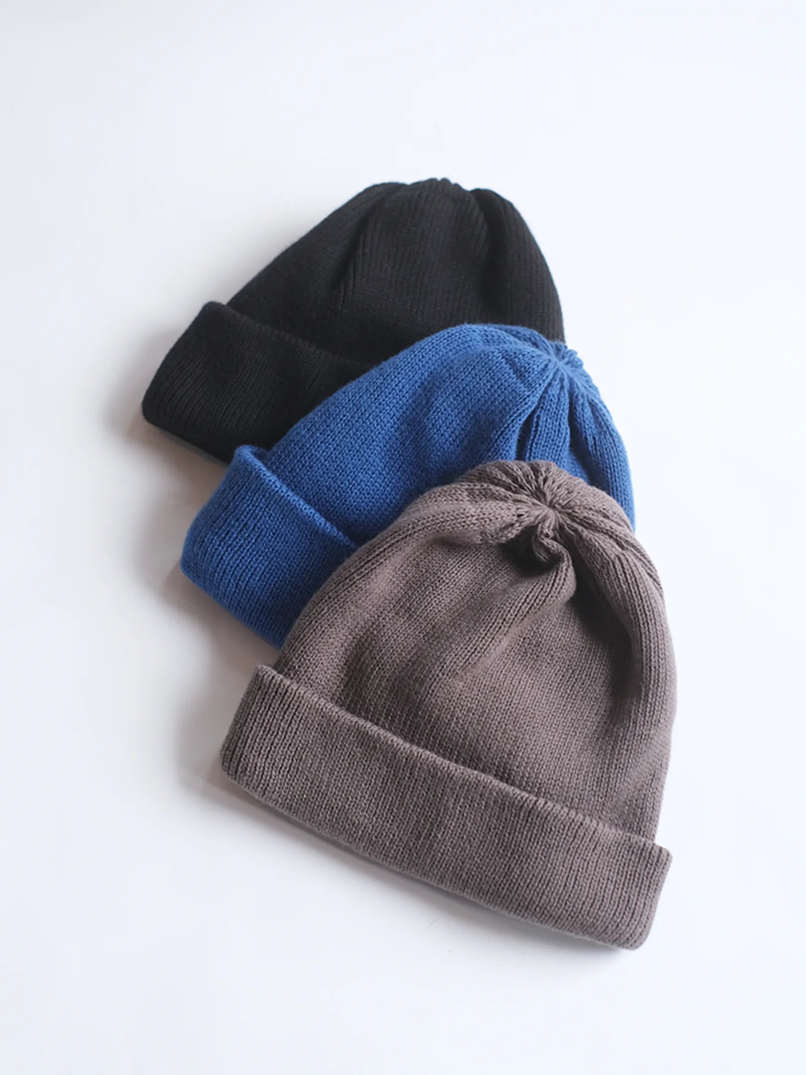 organicsta  "ORGANIC COTTON VERY SOFT ROLL BEANIE(3colors)"