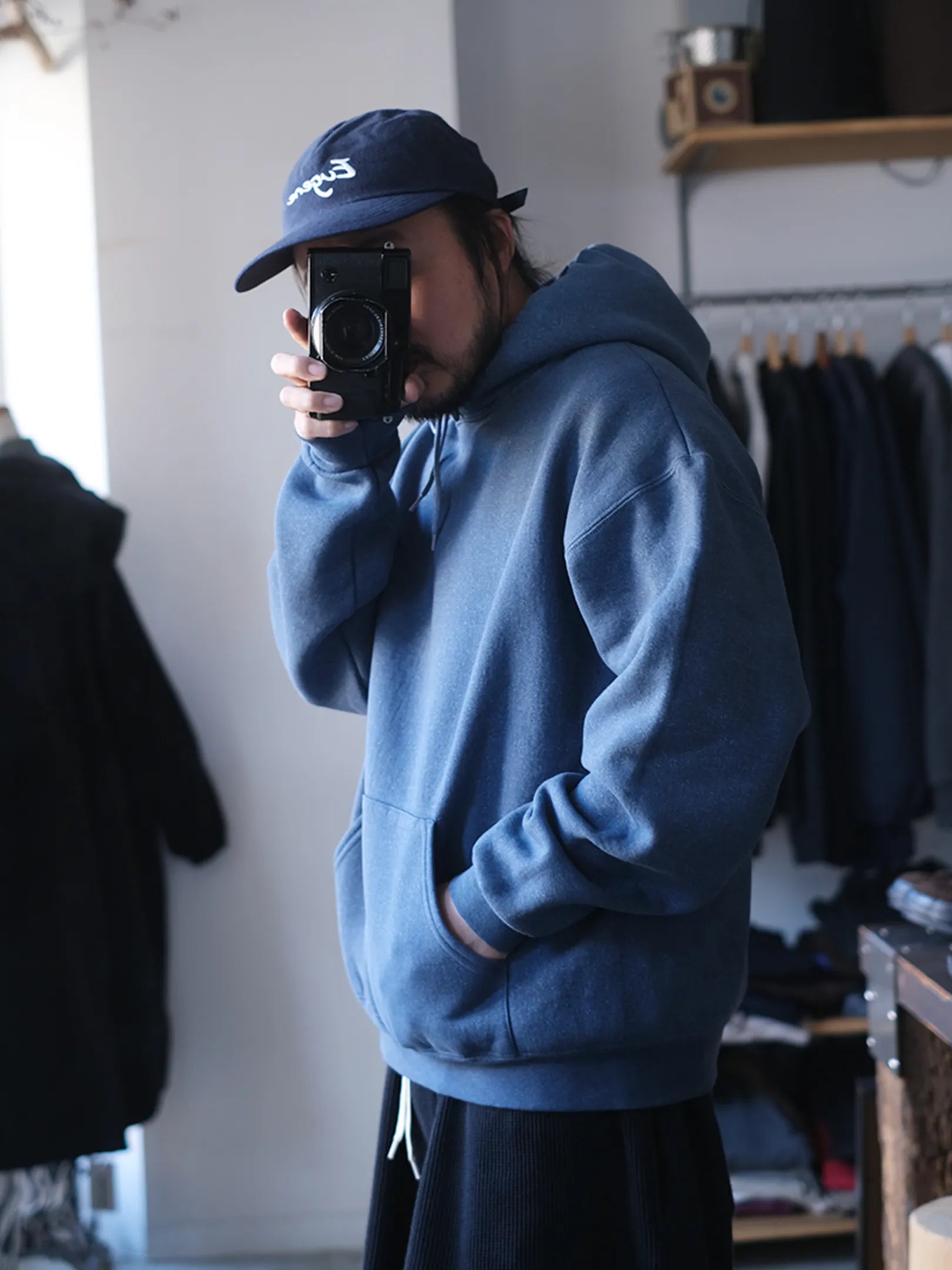 RAY TROLL "SMOKE SALMON HOODY(2colors)"