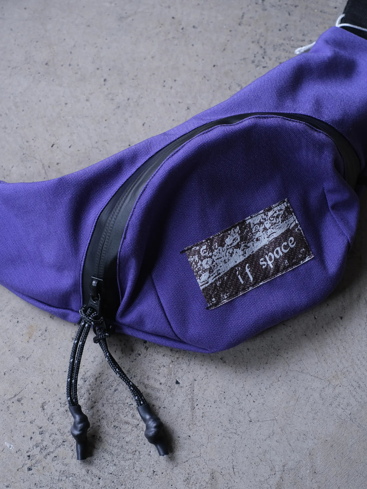 if space "Waist Mini Pack - Violet 600D Waterproof Nylon Canvas"
