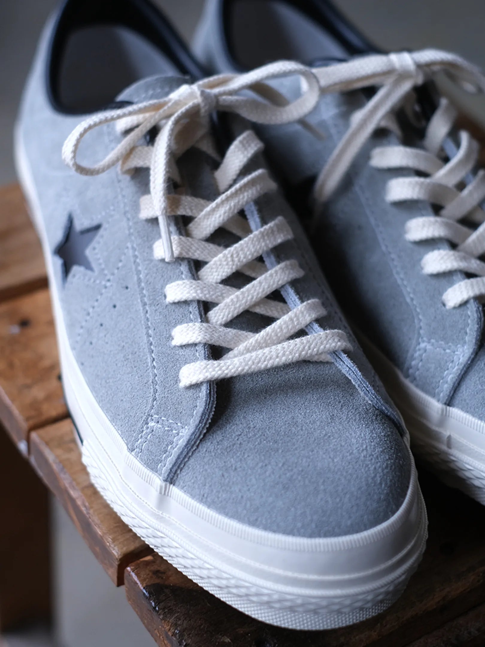 CONVERSE "ONE STAR J SUEDE(GRAY)"