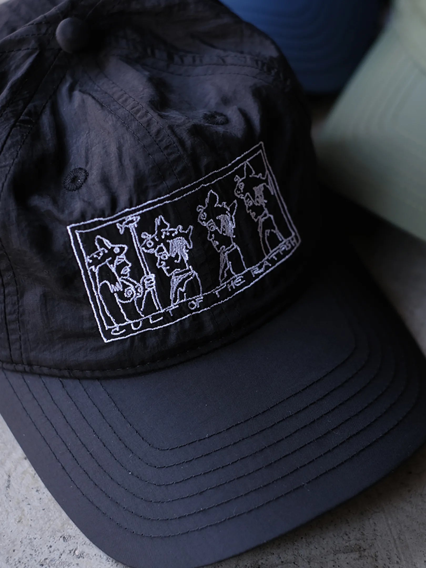 RAY TROLL "Cult Of The Ratfish 6Panel Nylon Cap"(3colors)