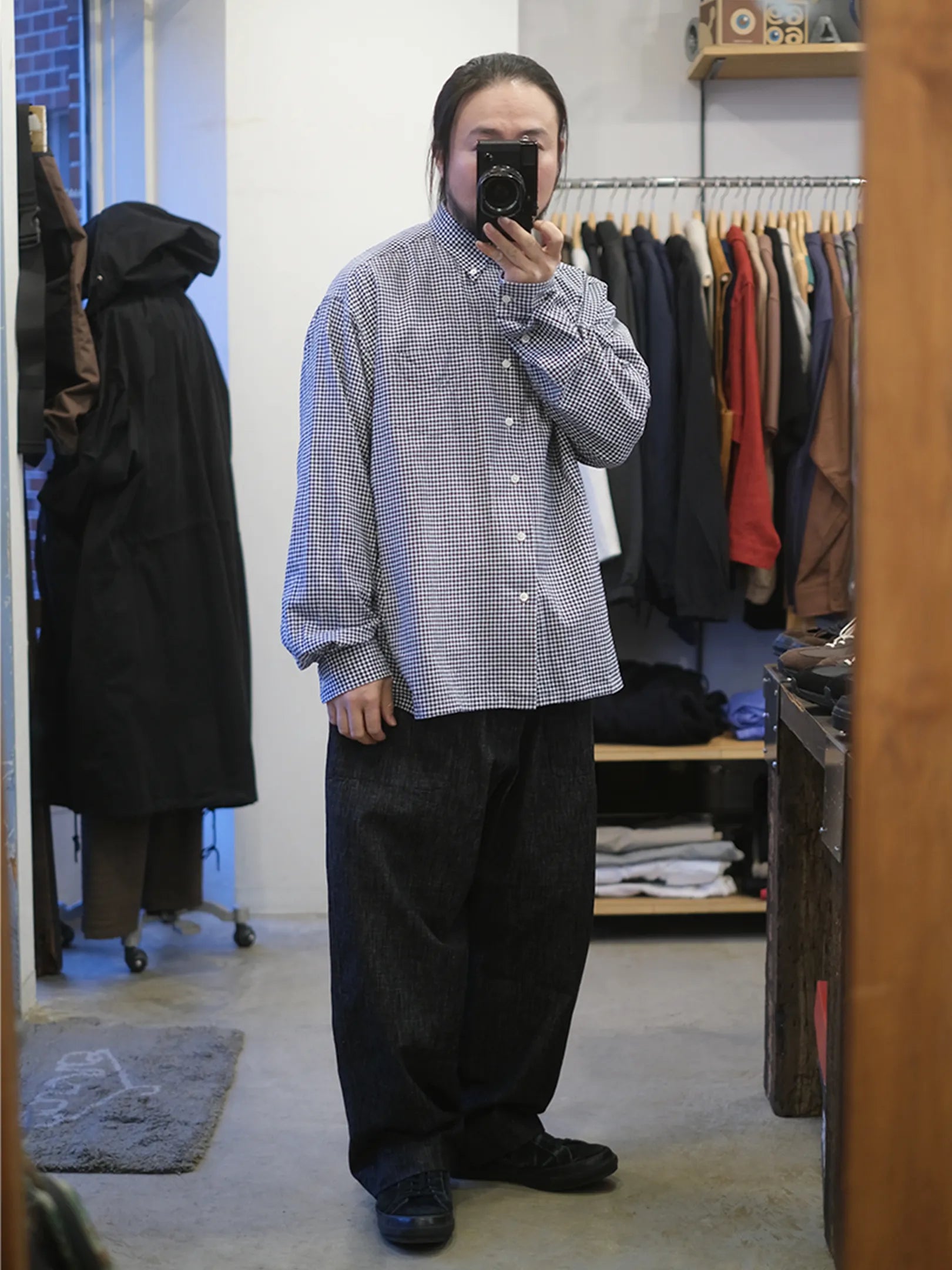 SEDAN ALL-PURPOSE "Light Oxford Box BD Shirt(2colors)"