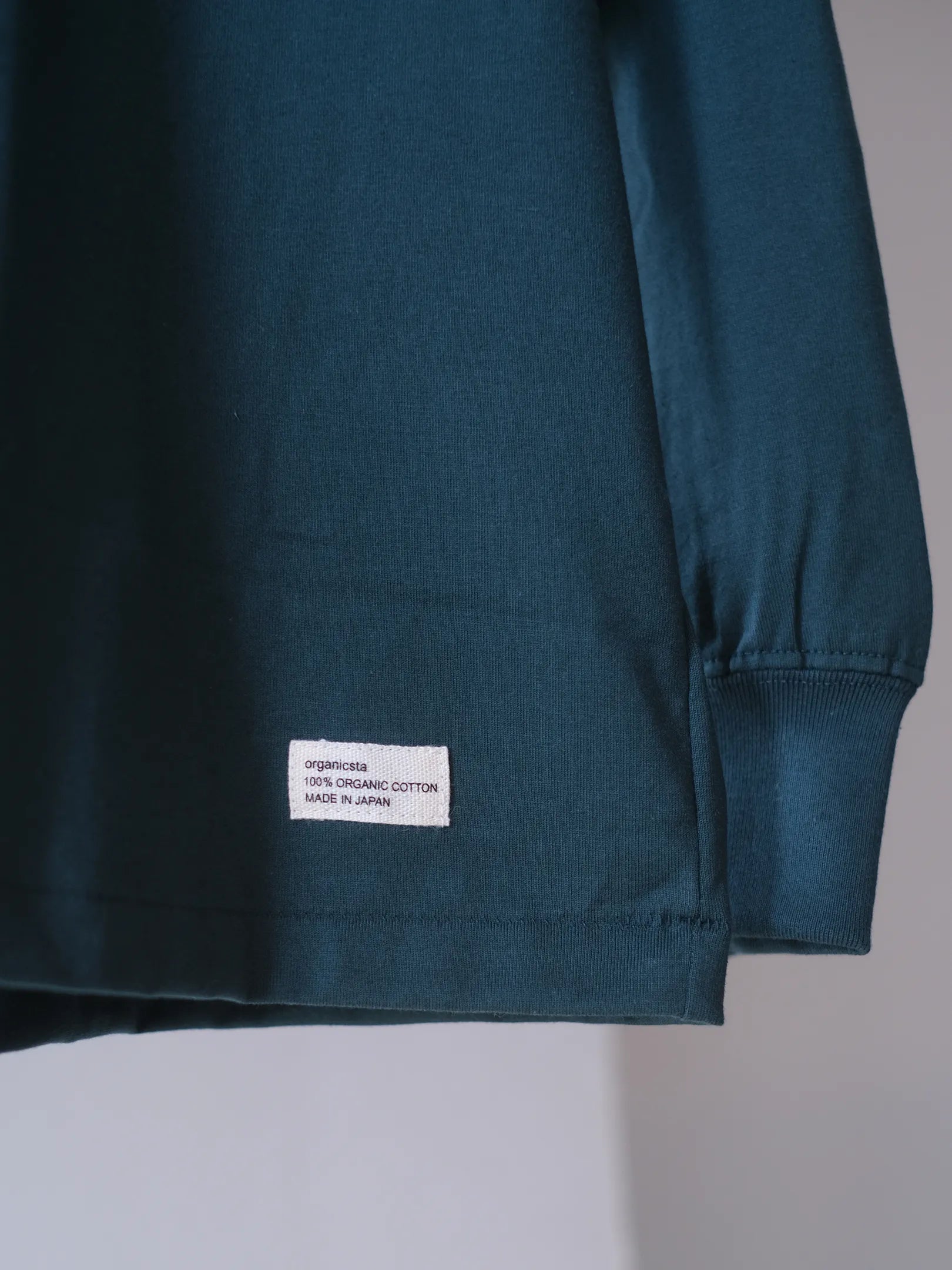 organicsta  "ORGANIC COTTON CHILL POCKET LONG TEE(2colors)"