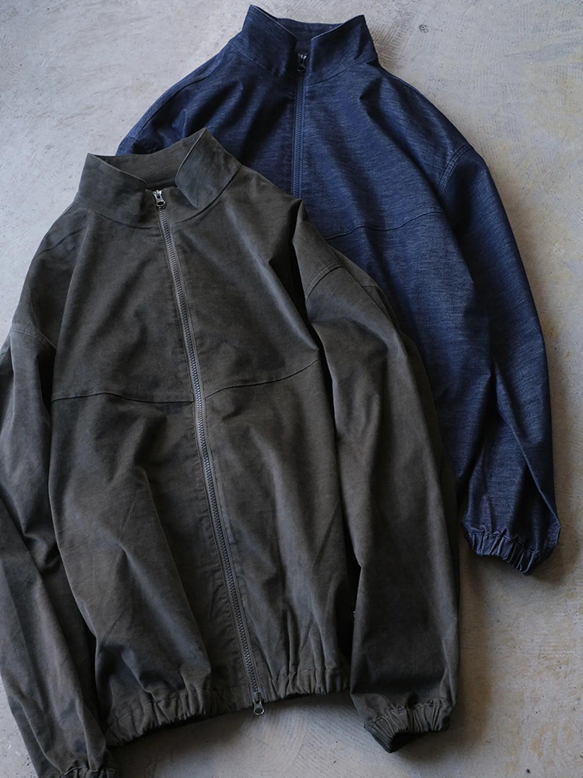 organicsta  "ORGANIC COTTON VELVETEEN TRACK JACKET(2colors)"