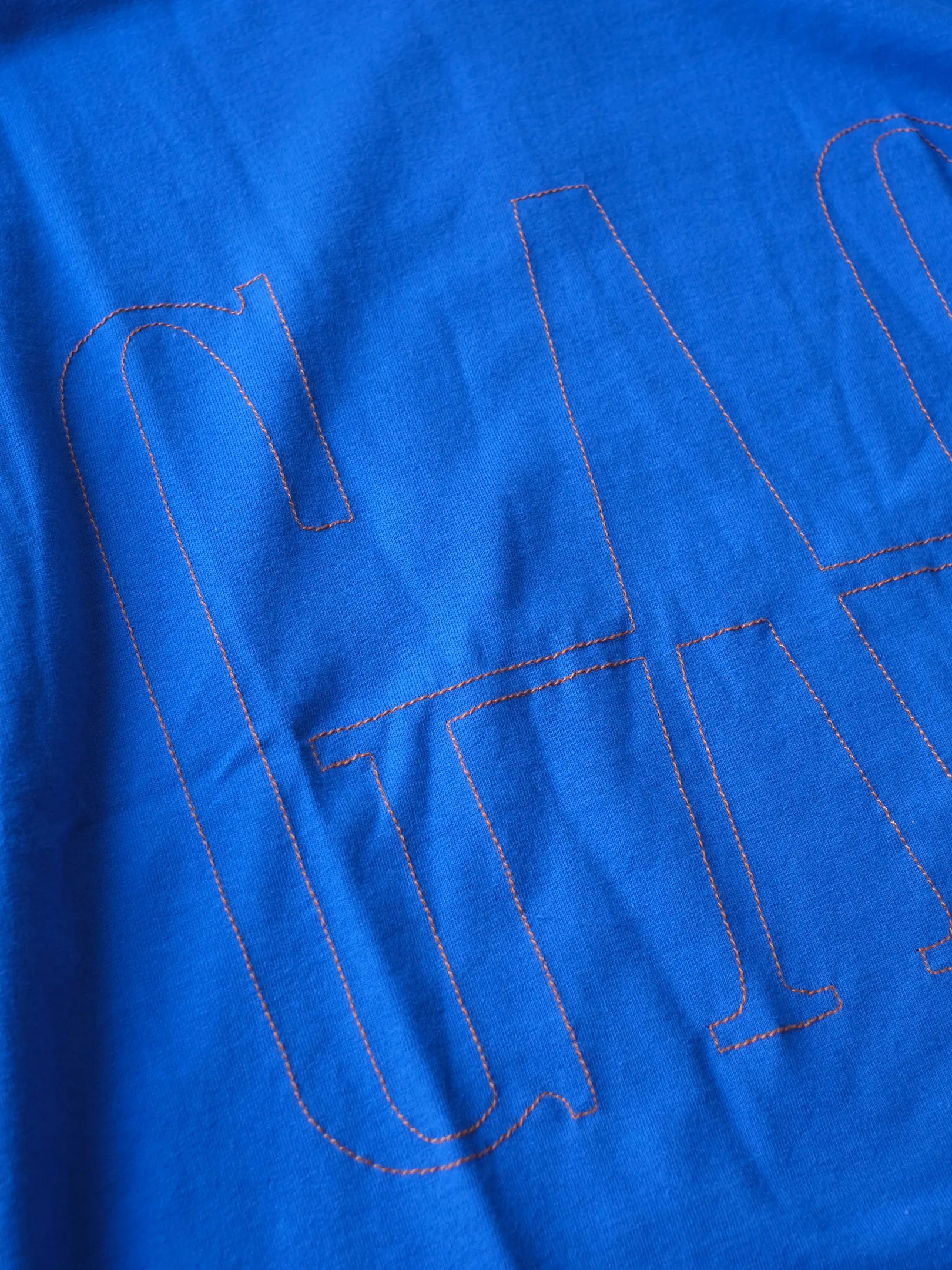O.K. "『GAG』一筆描きステッチ　S/S TEE(3colors)"