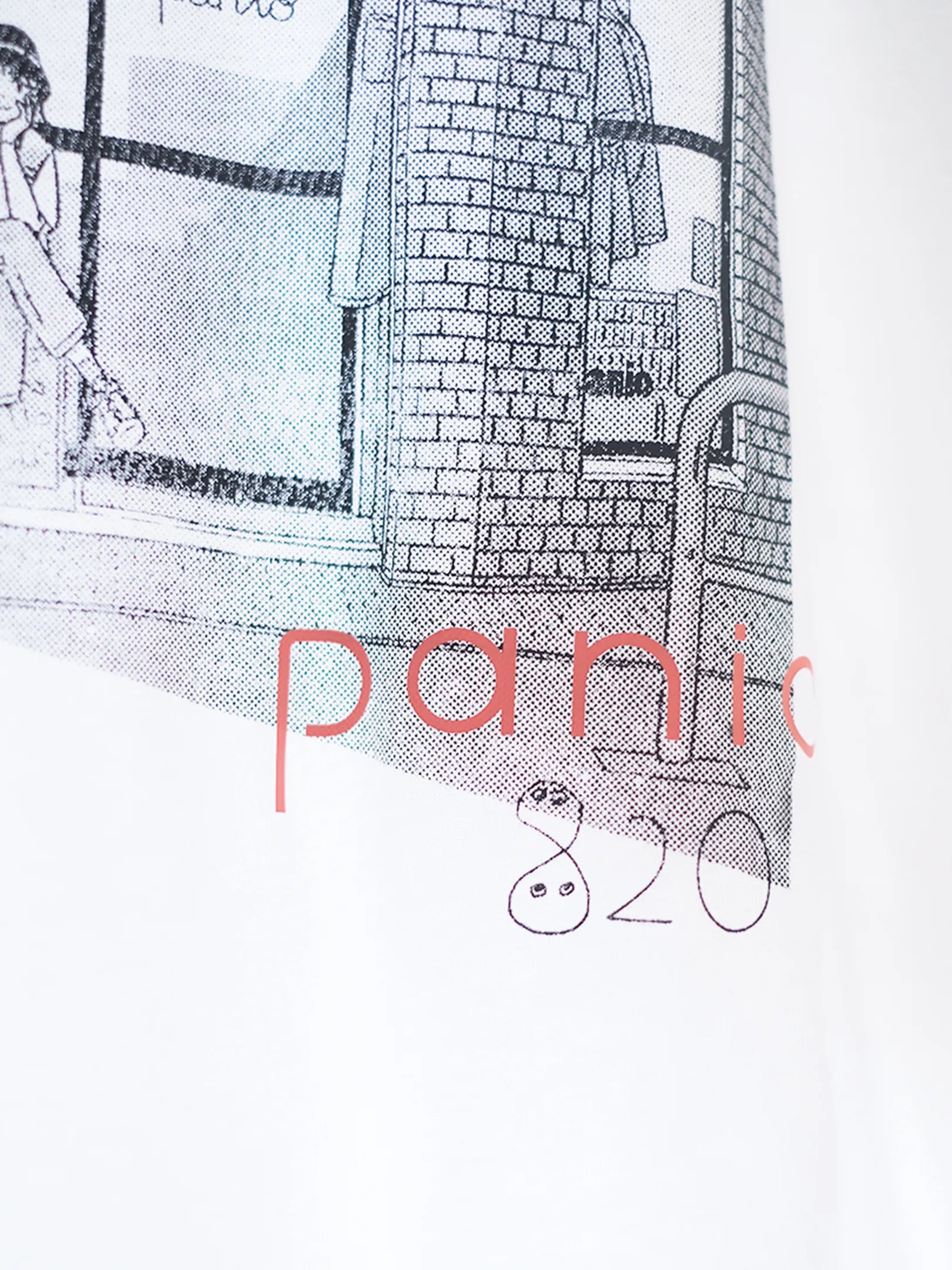 Panio×456  "820の日S/S Tee 2025 ver. "(XL CORAL)