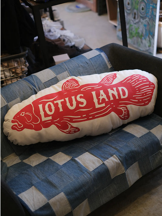 【受注生産】LOTUSLAND "BIG COELACANTH CUSHION"