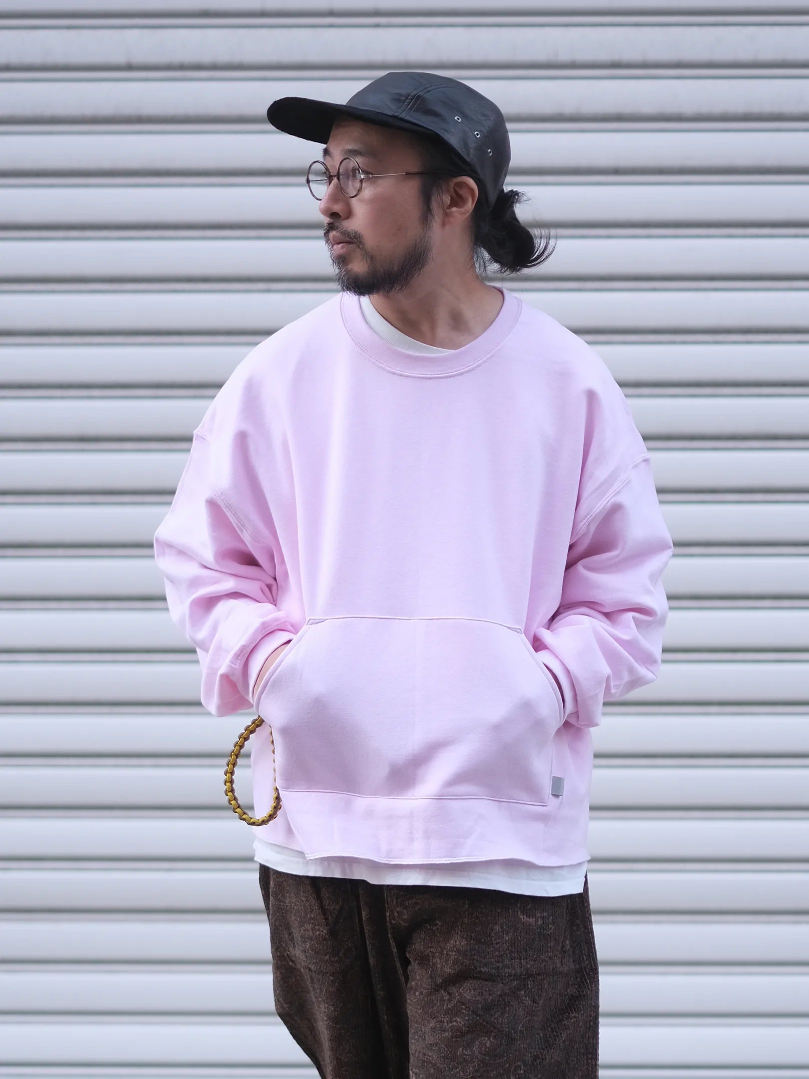 ★ORDER START★GILDAN CUSTOM FRONT POCKET CREW SWEAT (2colors)